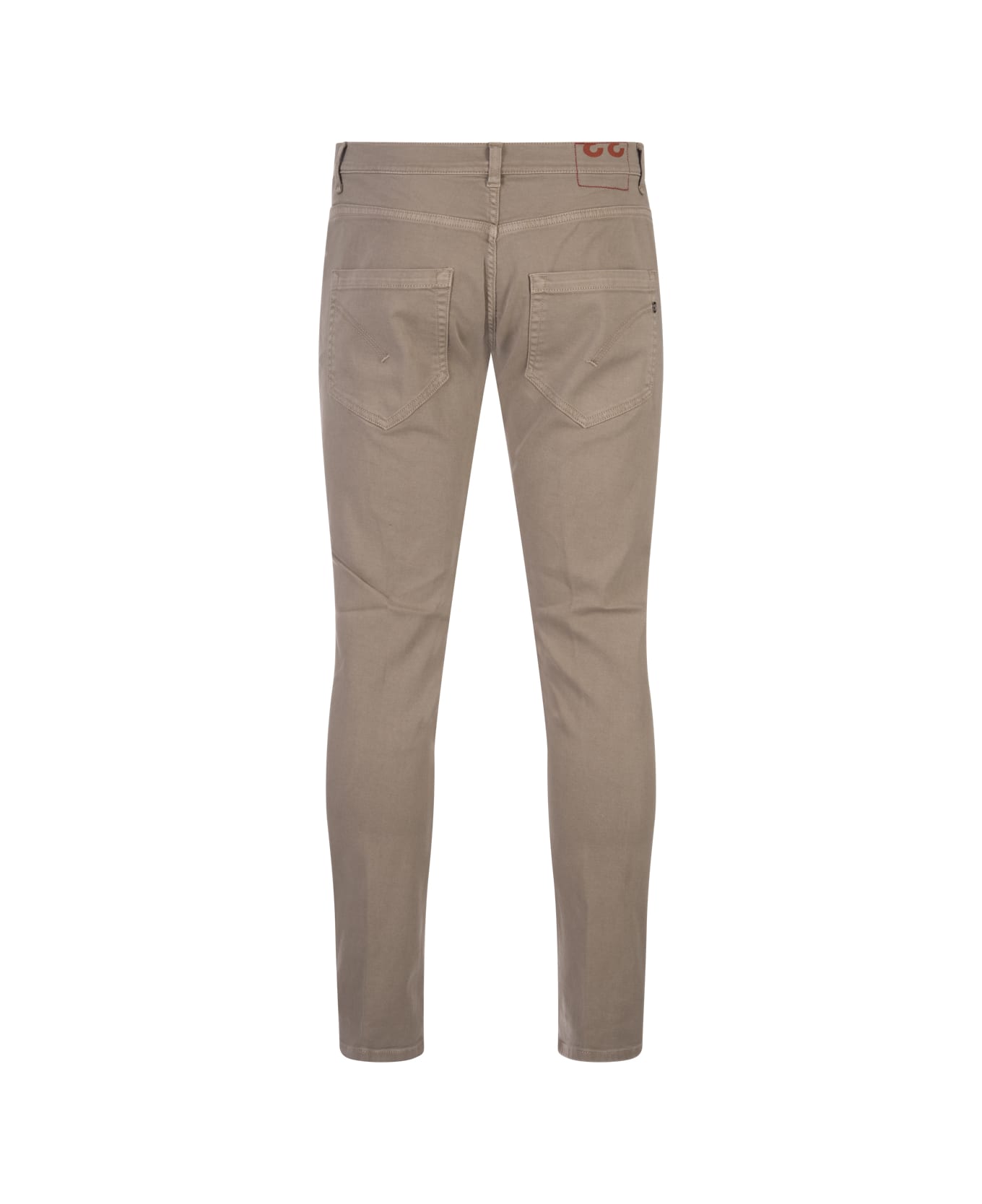 Dondup Mius Slim Fit Jeans In Sand Bull Stretch - Brown デニム