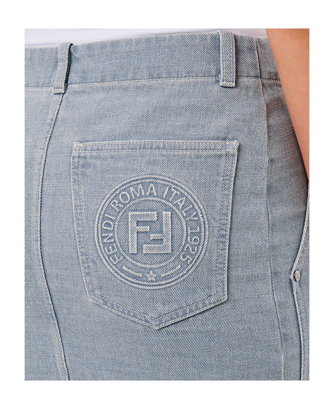 Fendi Mini Skirt - Grey