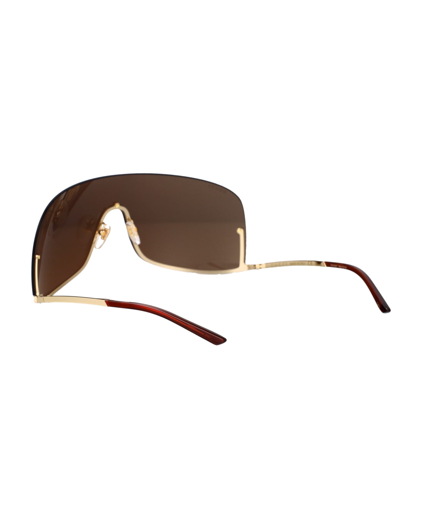 Gucci Eyewear Gg1560s Sunglasses - 002 GOLD GOLD BROWN