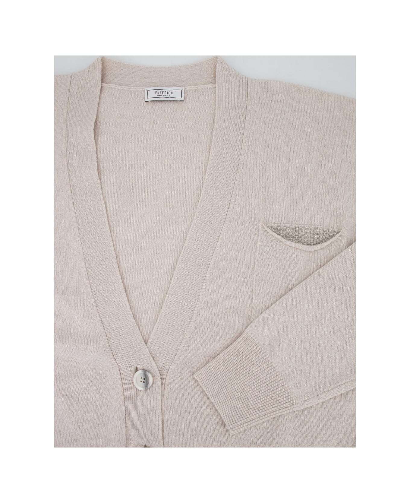 Peserico Cardigan - BEIGE PERLA