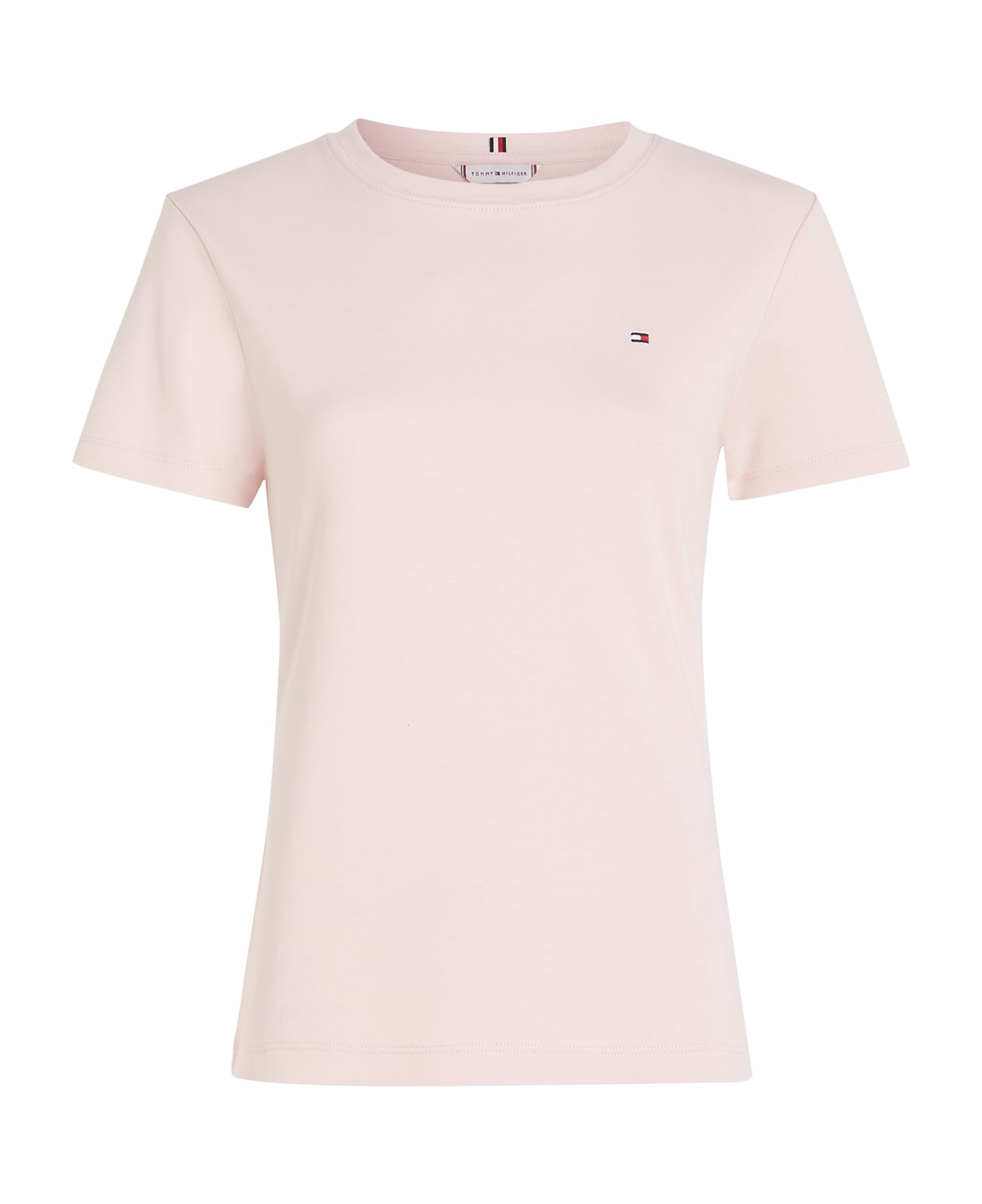 Tommy Hilfiger T-shirt With Mini Logo - WHIMSY PINK Tシャツ