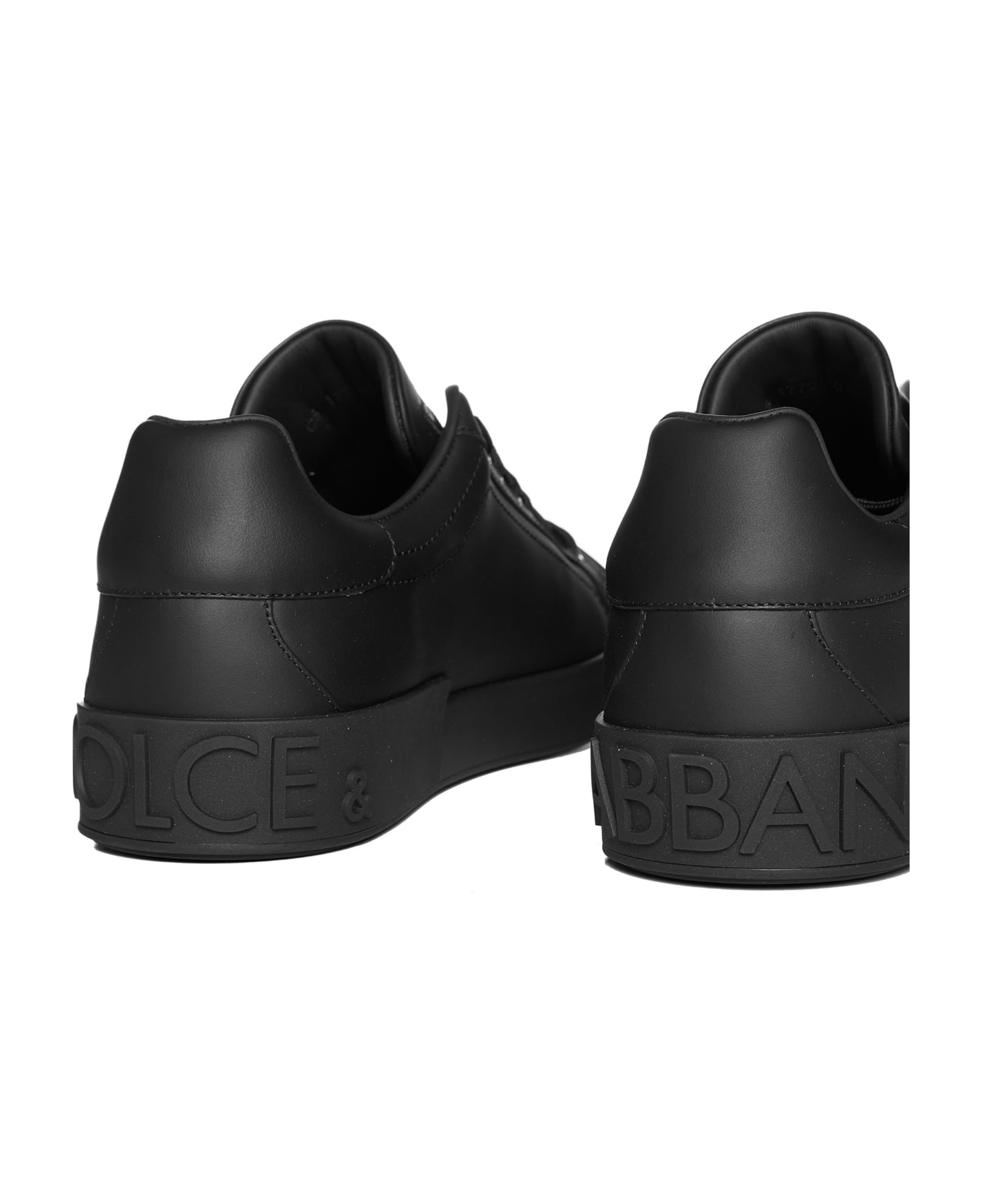 Dolce & Gabbana Portofino Sneakers - Black スニーカー