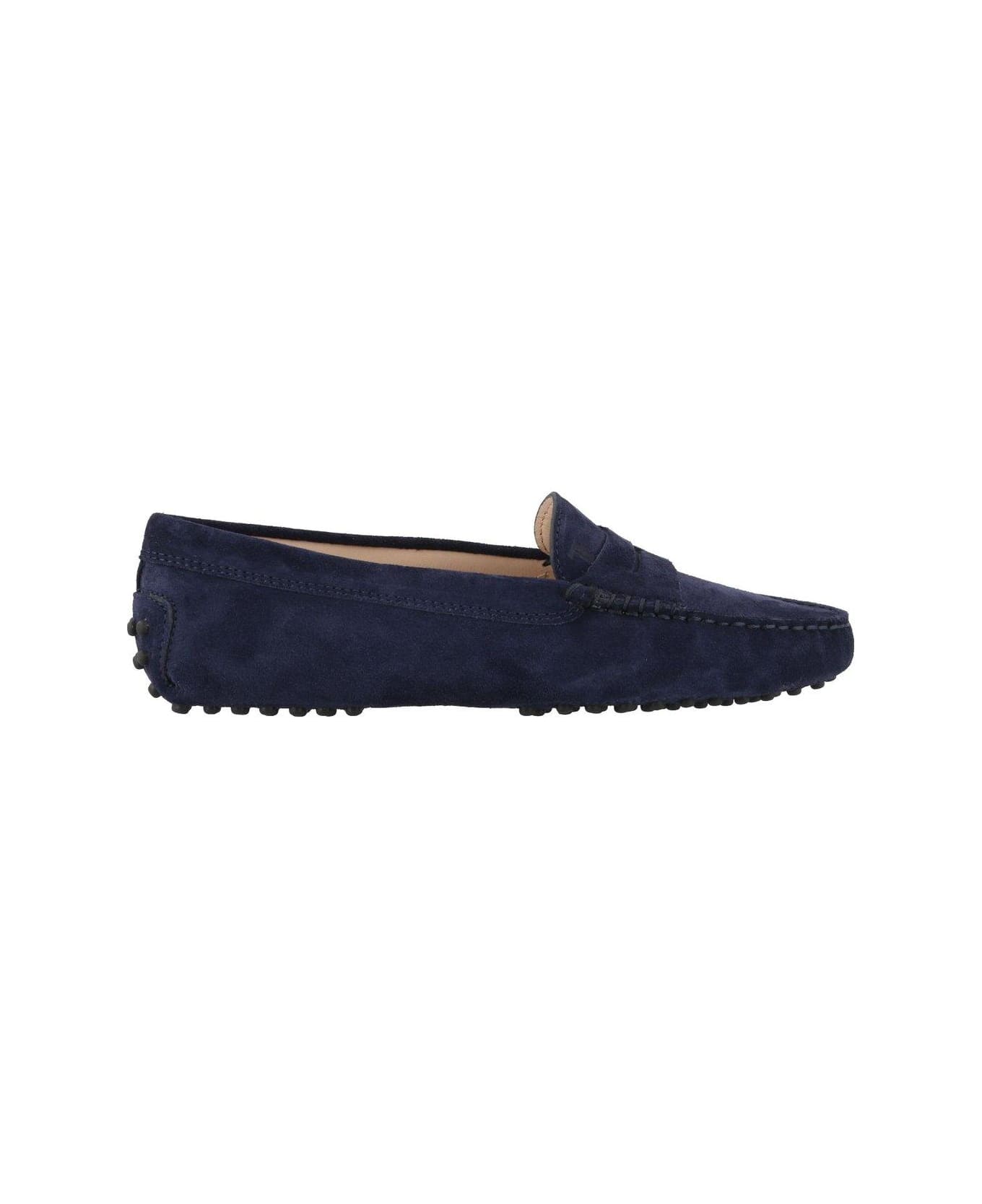 Tod's Gommino Penny Bar Driving Shoes - Blue