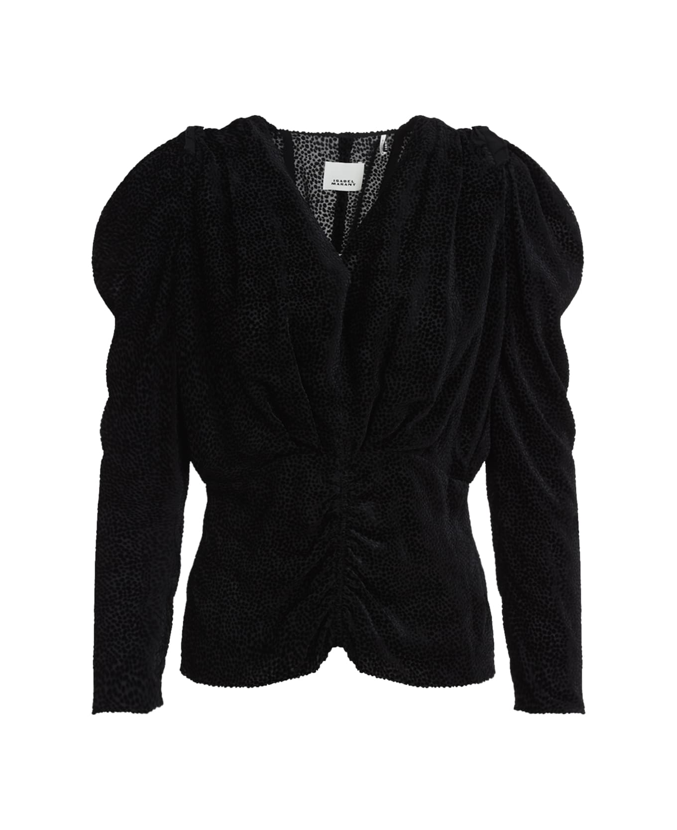 Isabel Marant Marlin Blouse - Bk Black
