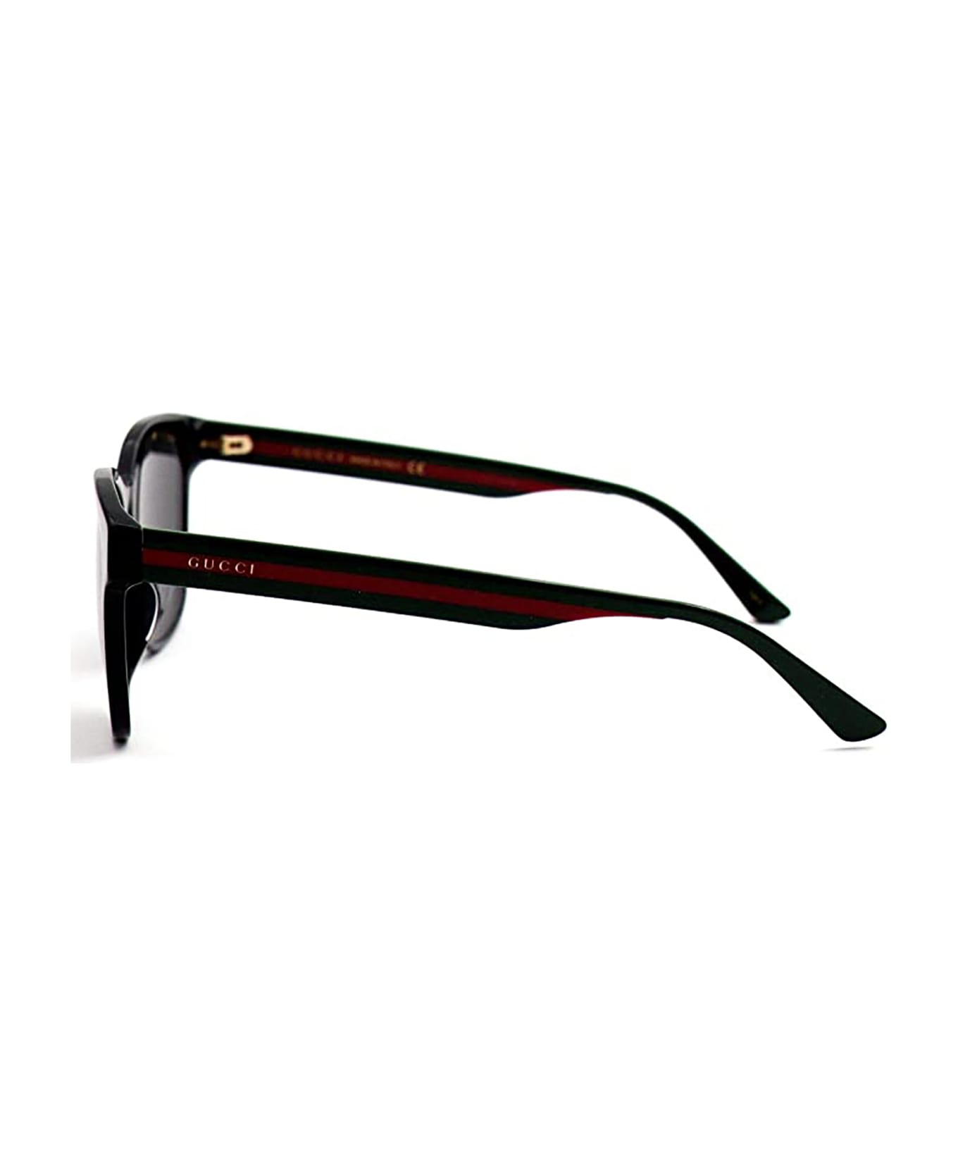 Gucci Eyewear GG0417SK Sunglasses - Black Multicolor Grey