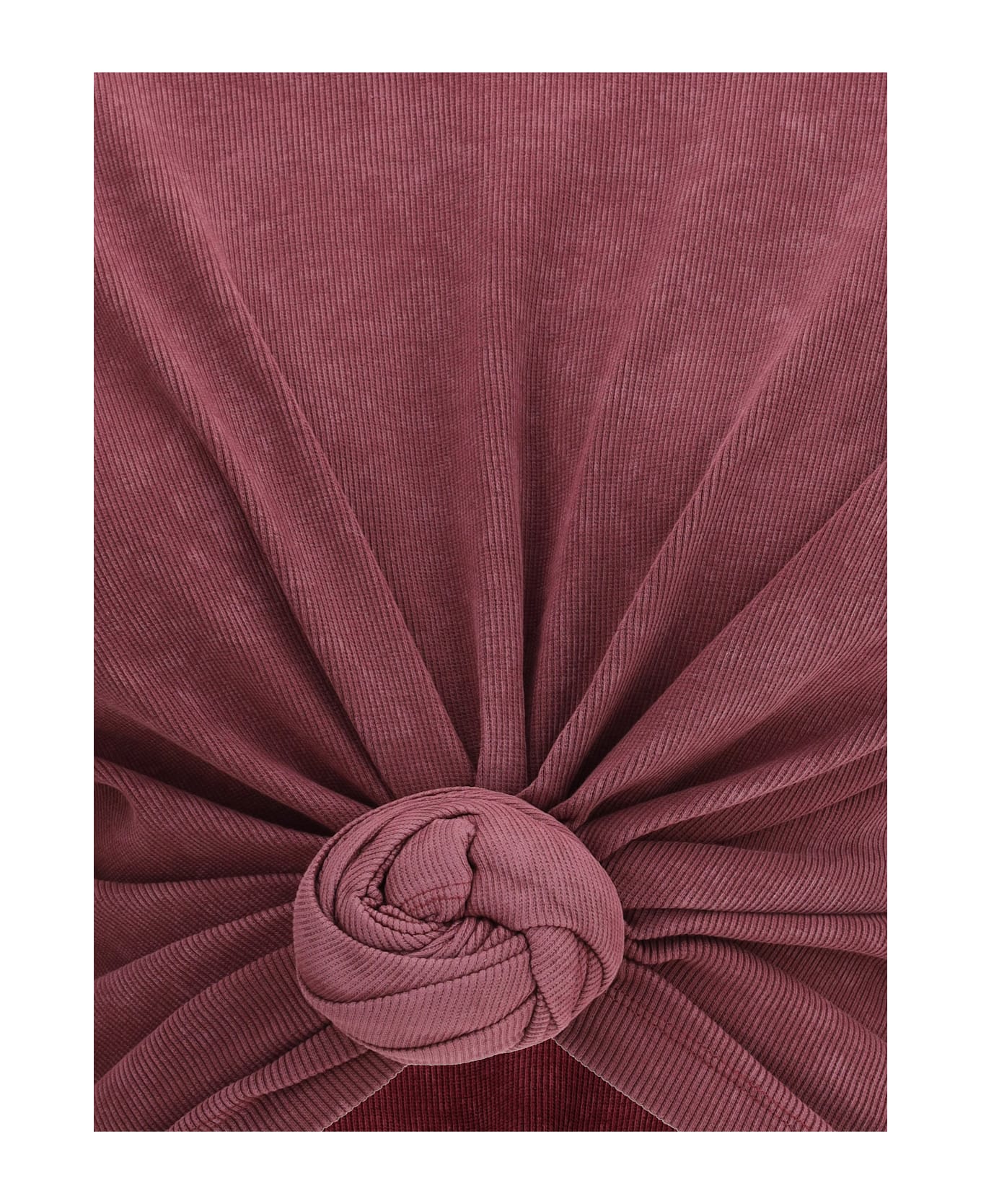 Magda Butrym Knotted Ribbed T-shirt