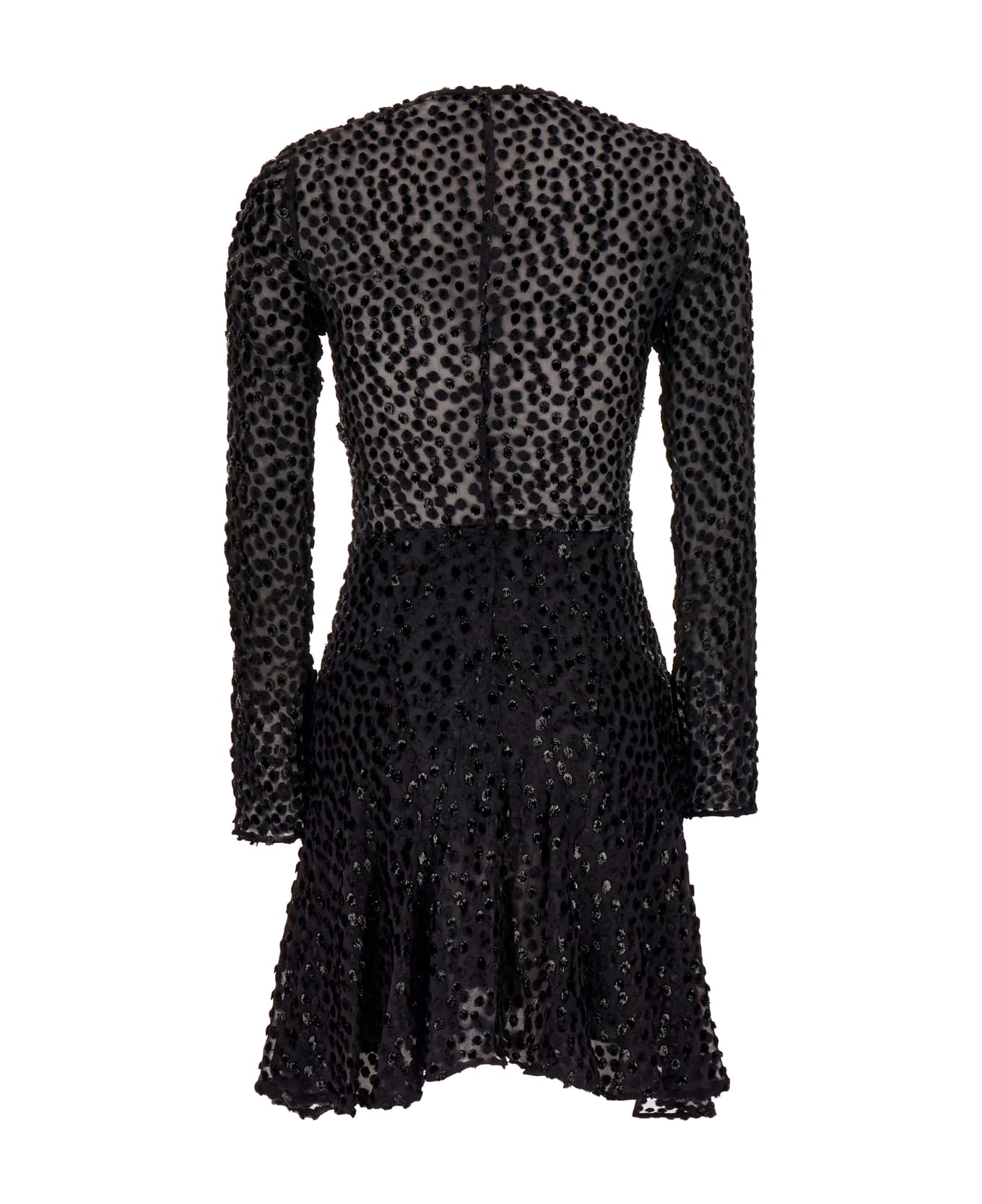 Isabel Marant Black Viscose Blend Dress - 01BK