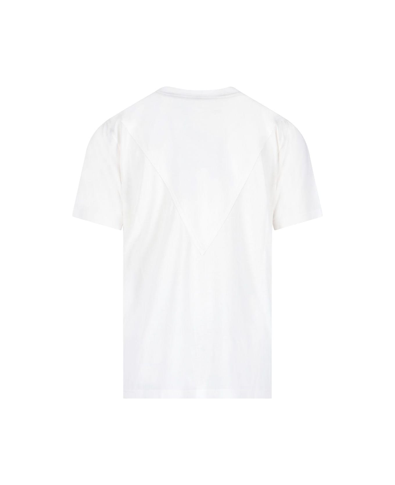 Burberry Basic T-shirt - WHITE Tシャツ