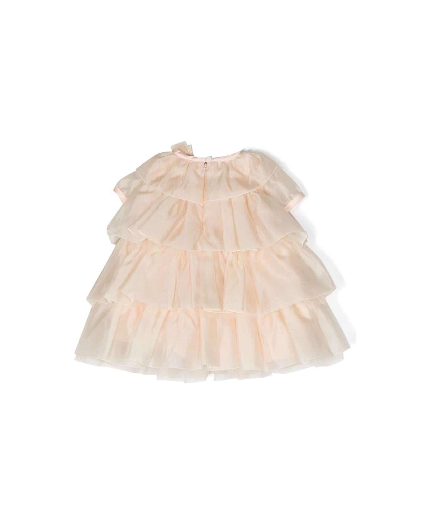 MiMiSol Dress With Ruffles - Pink