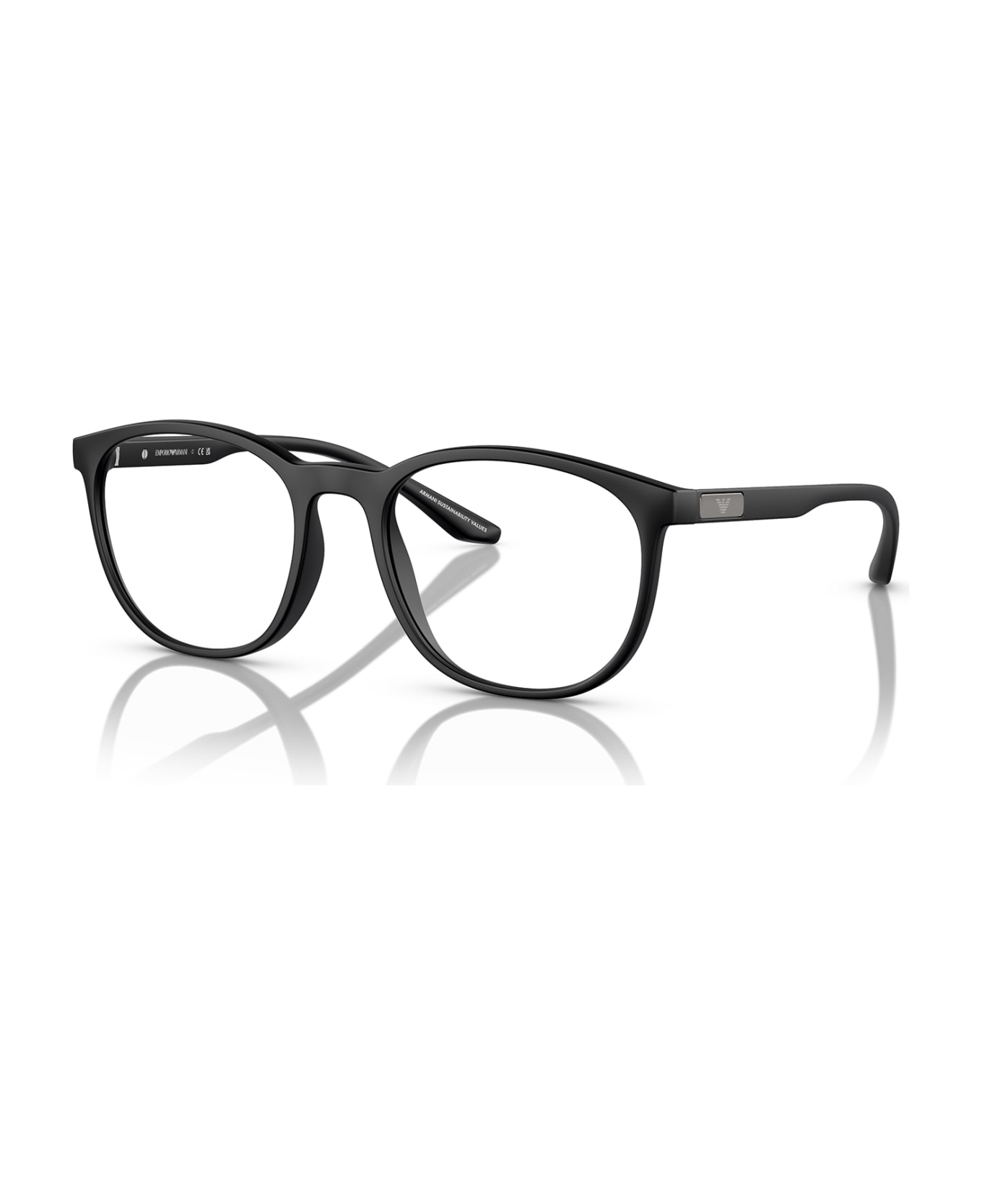 Emporio Armani Ea3229 Matte Black Glasses - Matte Black
