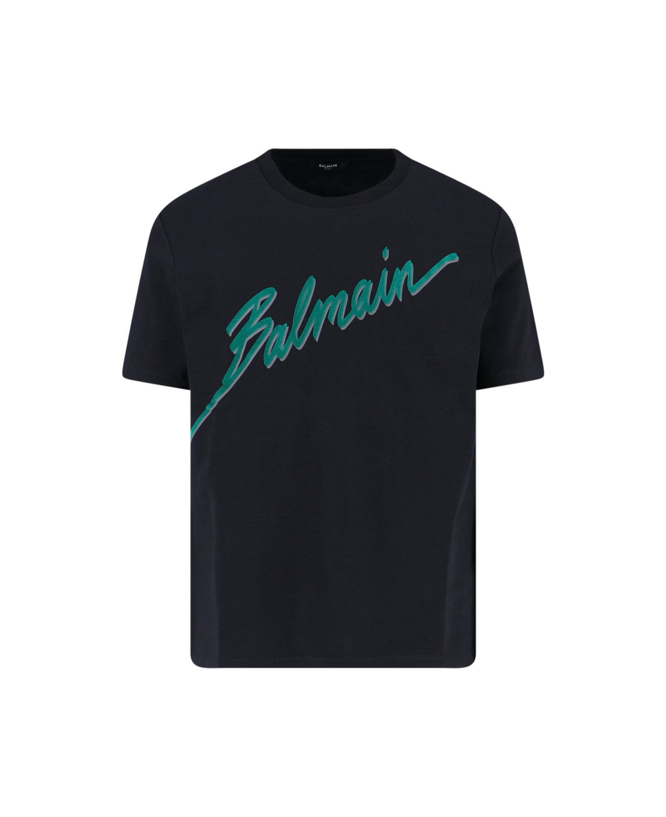 Balmain Logo T-shirt - Black