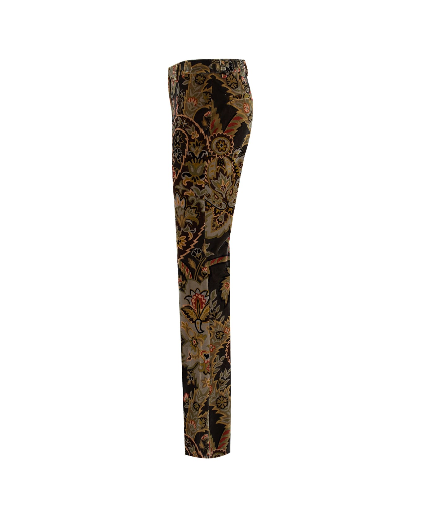 Etro Paisley Flared Trousers - Multicolour