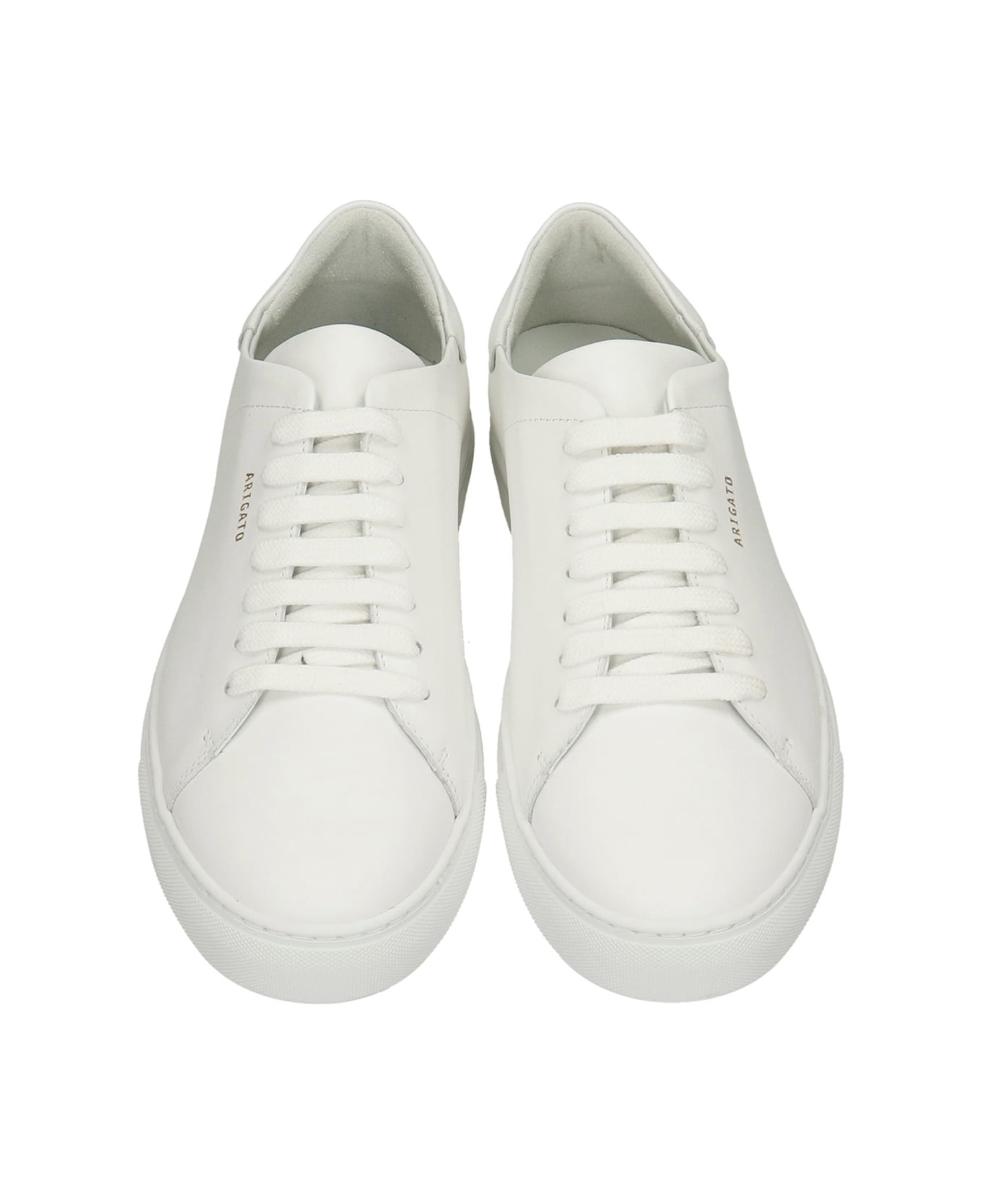 Axel Arigato Clean 90 Sneakers In White Leather - white