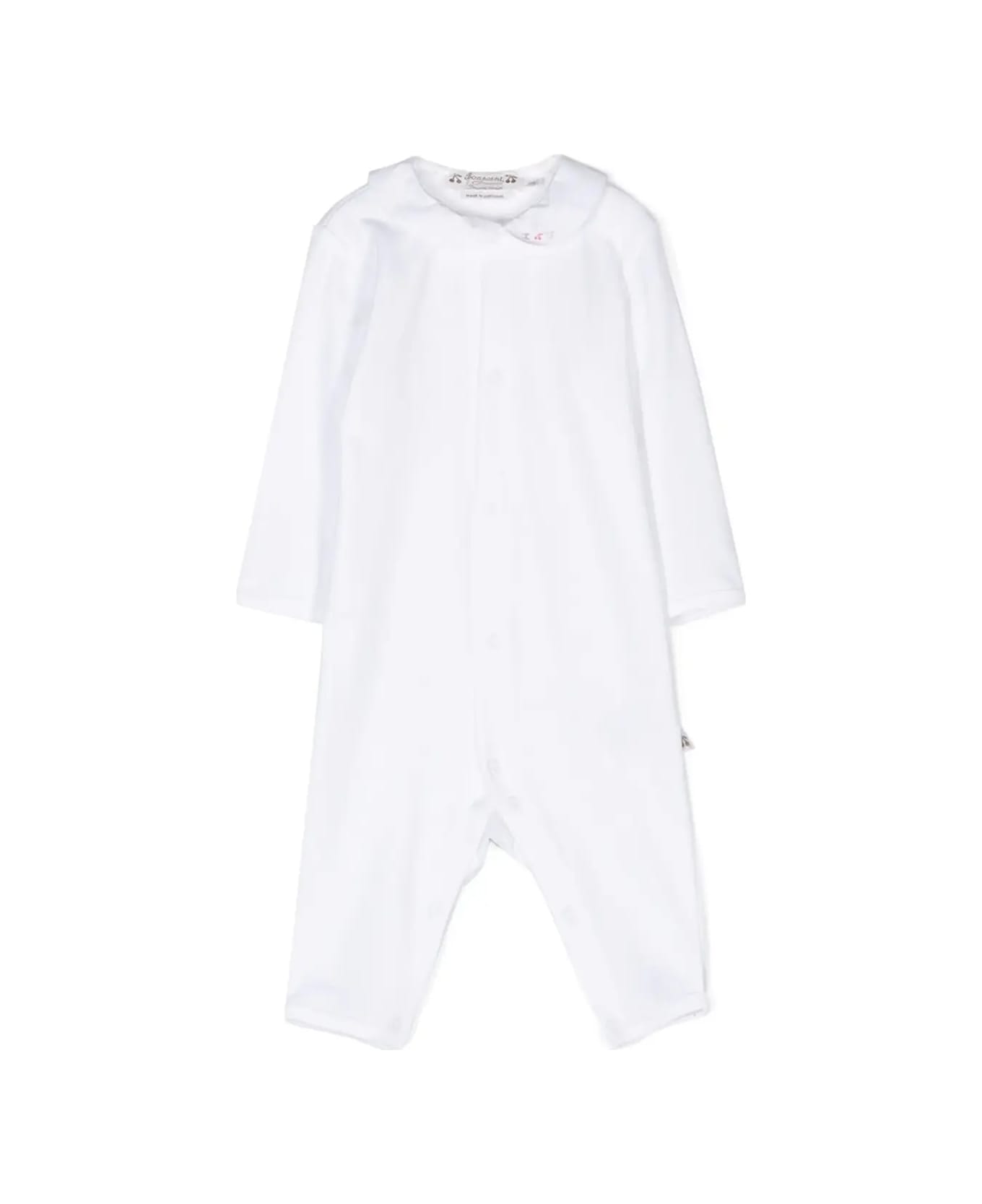 Bonpoint White Andoche Pajamas - White