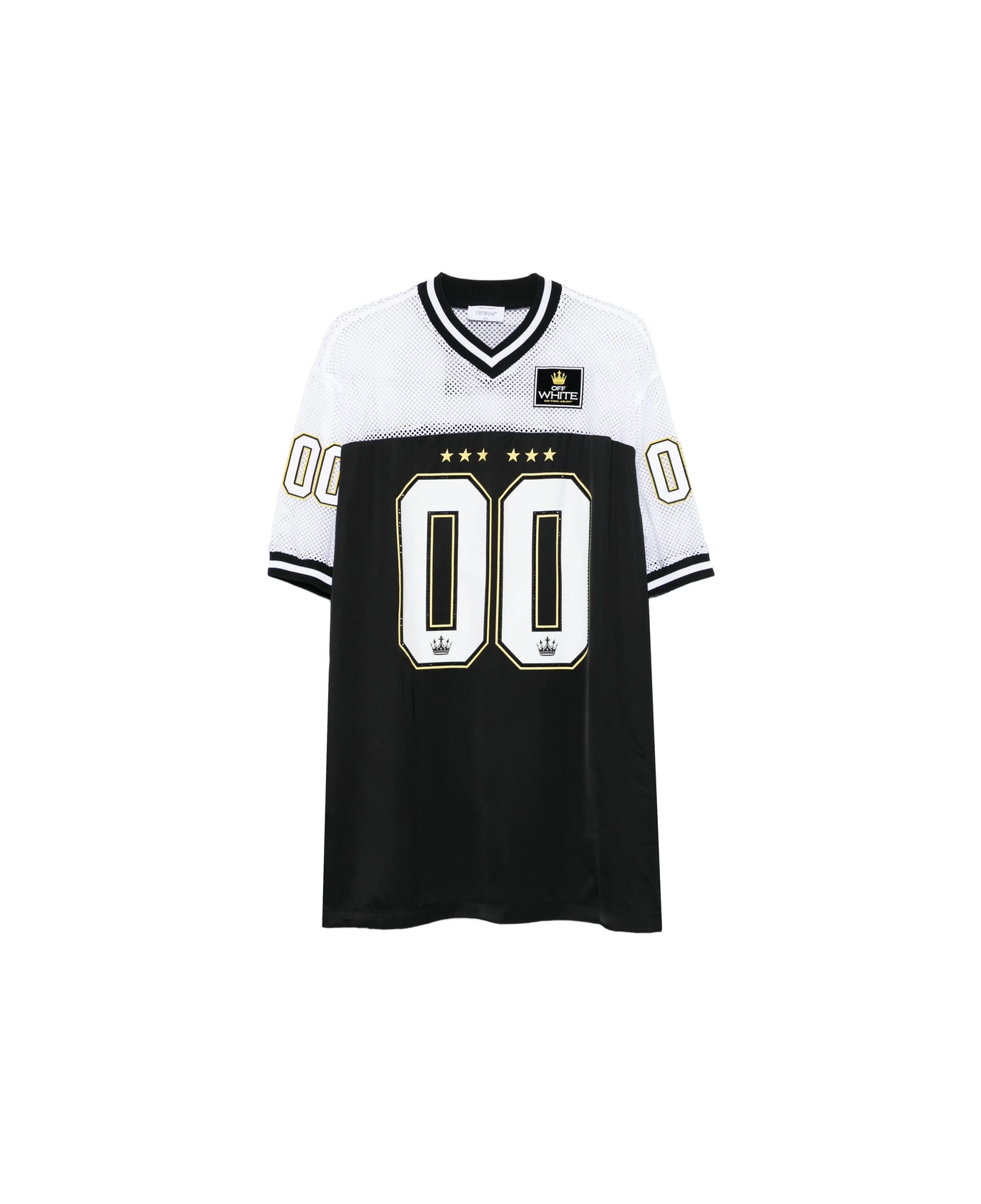 Off-White Dress - BLACK/WHITE