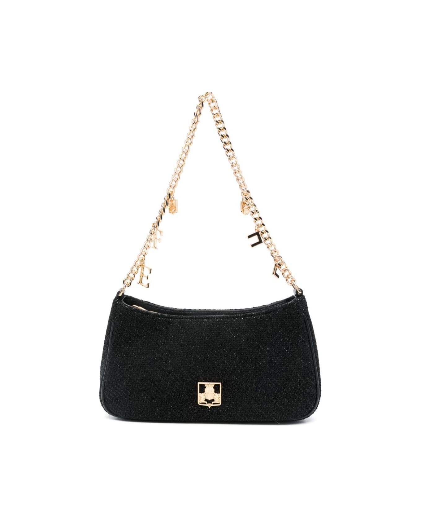 Elisabetta Franchi Shoulder Bag - Black