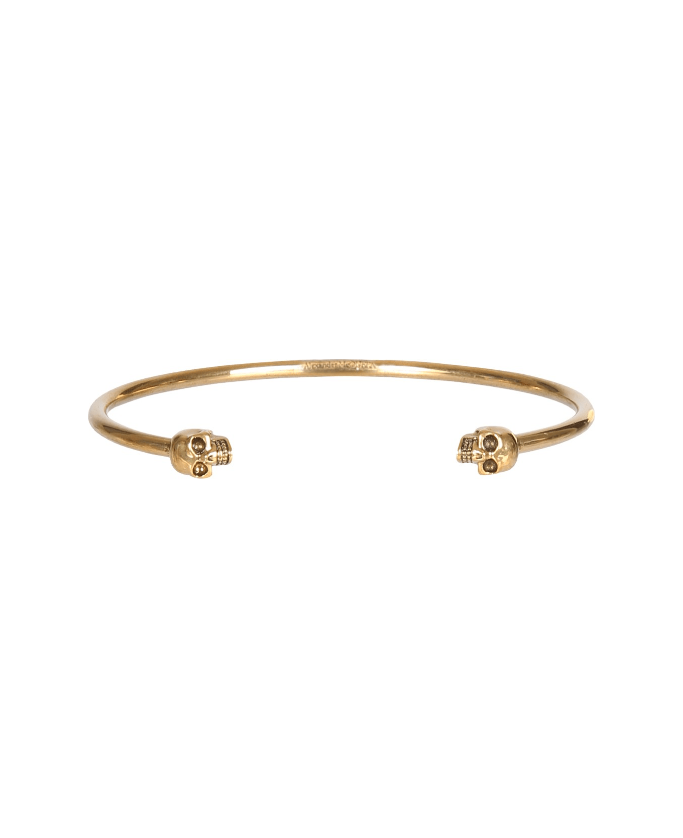 Alexander McQueen Twin Skull Bracelet - Gold ブレスレット