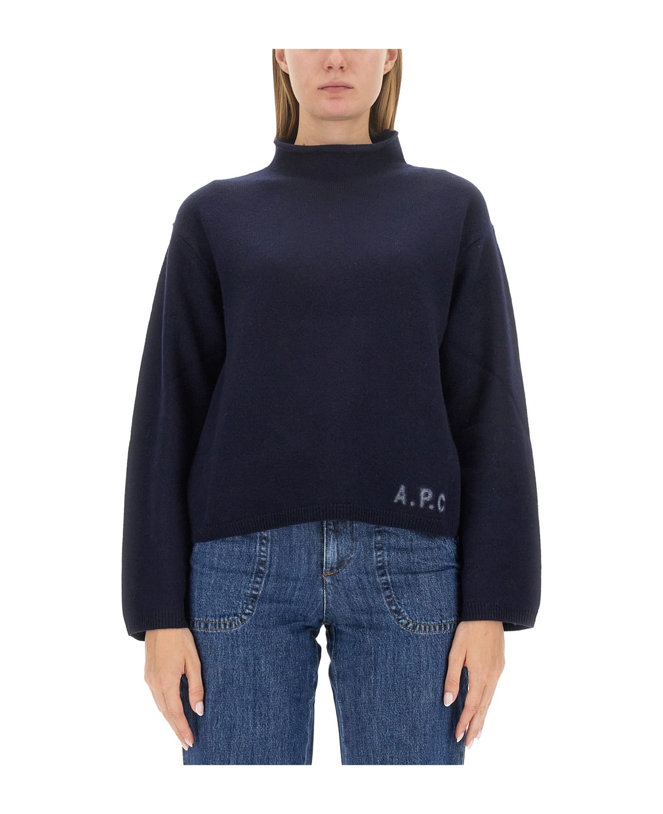 A.P.C. Oda Sweater - blue