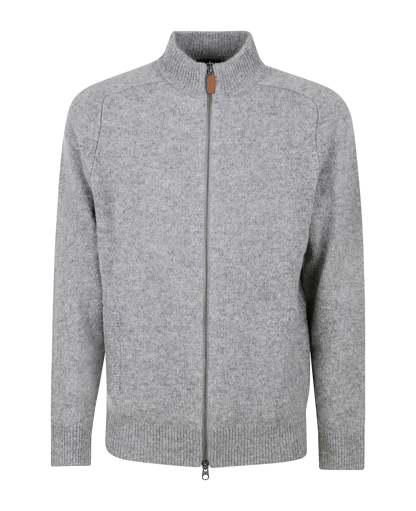 Barbour Talder Zip Cardigan - Grey