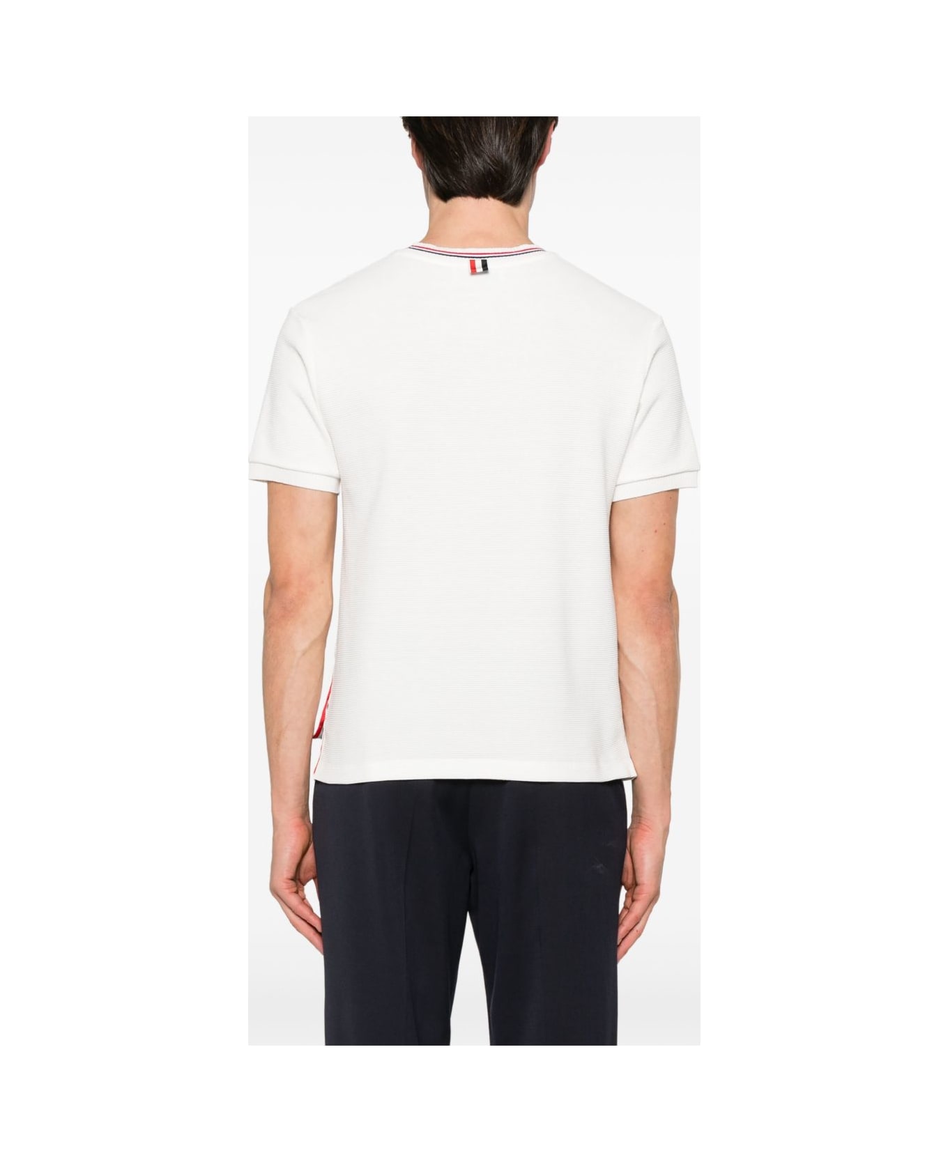 Thom Browne Rwb Cotton T-shirt - White