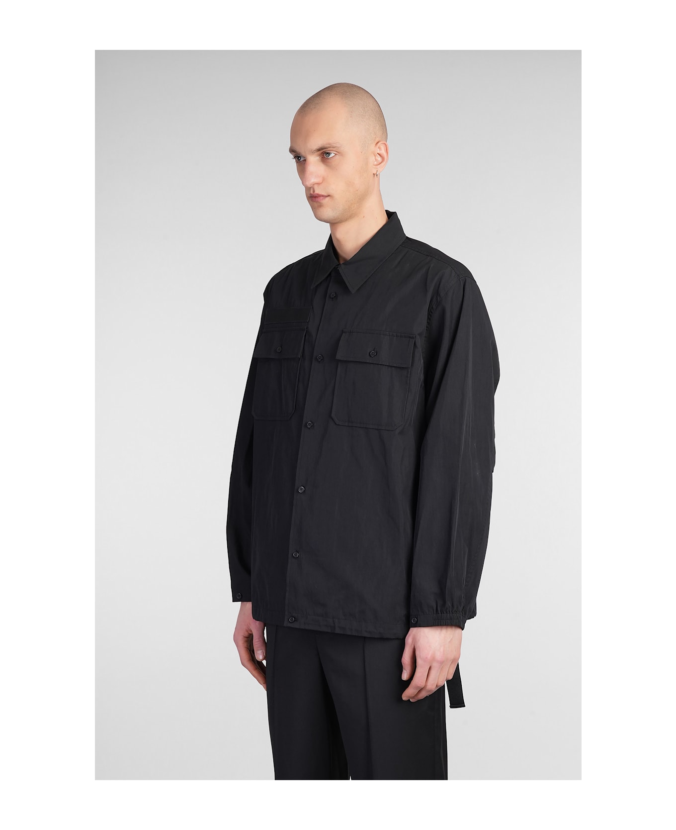 Helmut Lang Shirt In Black Cotton - black