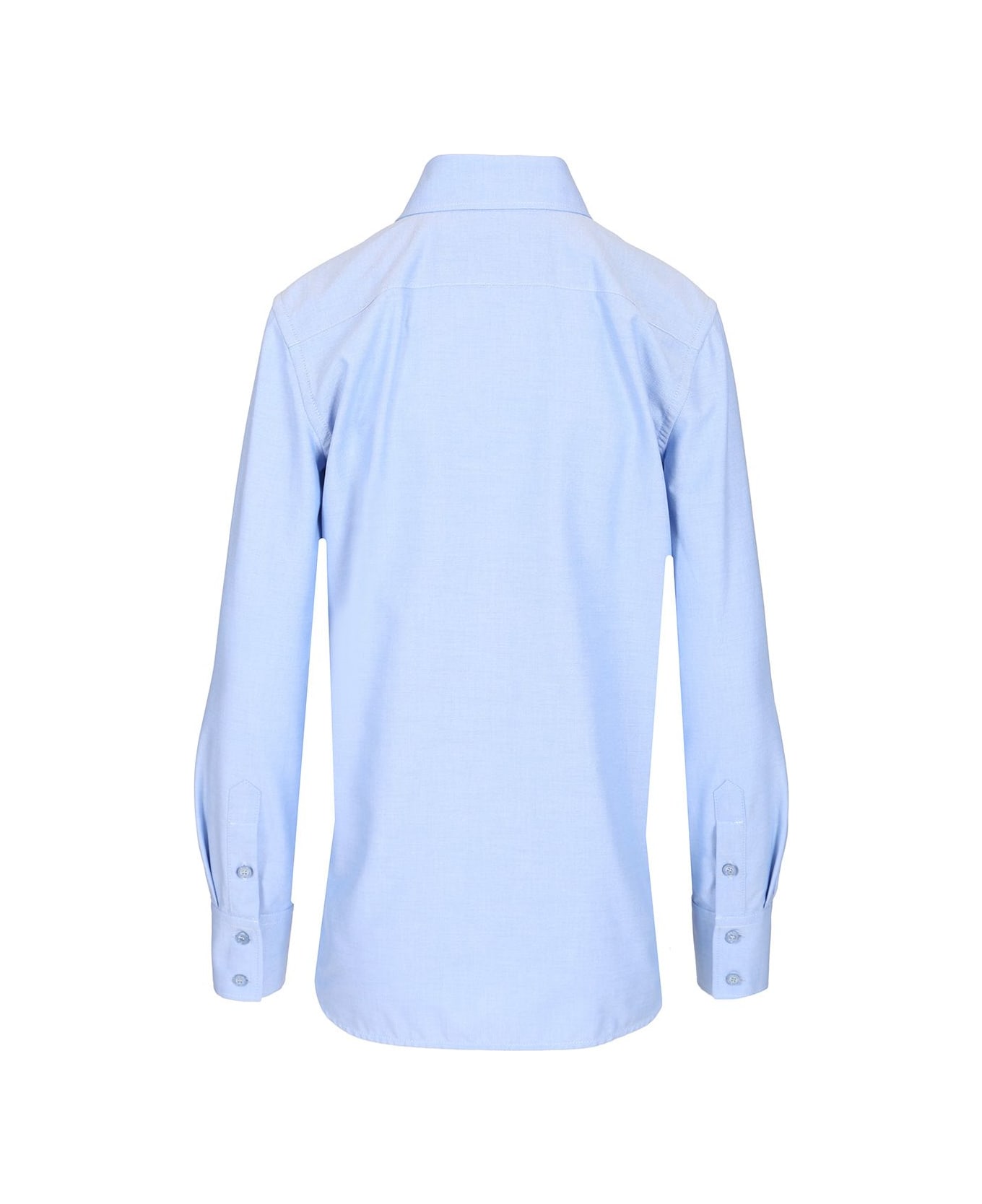 Valentino Garavani Oxford Cotton Shirt - Dark Azzurro