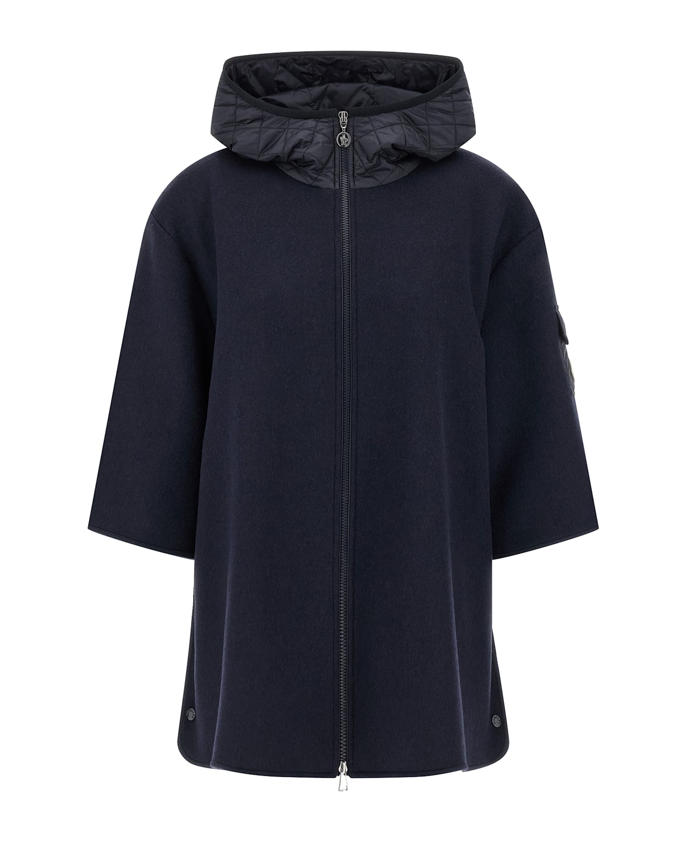 Moncler Two-material Hood - Blue