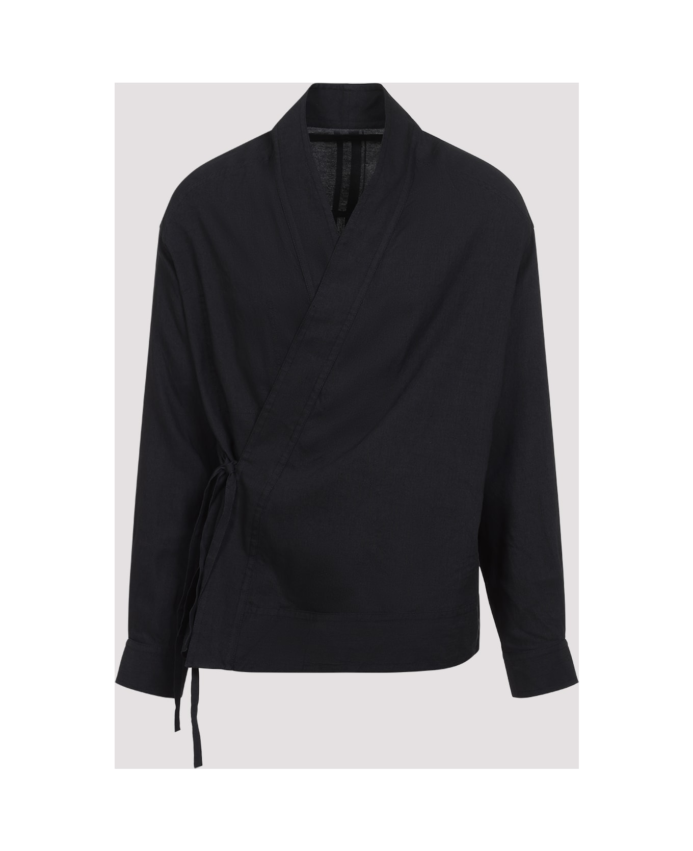 Mordecai Kimono Shirt - Black