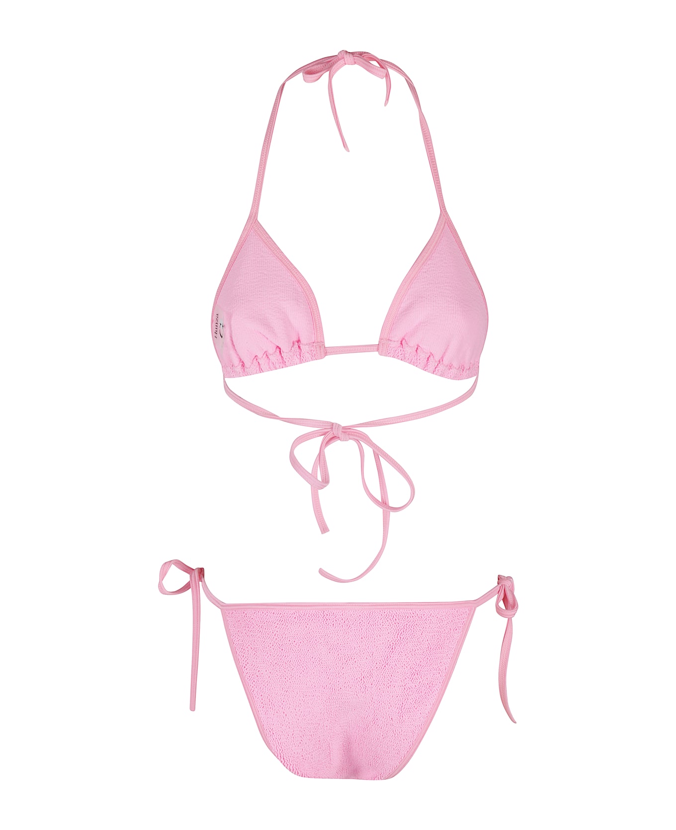 Hunza G Crinkle Bikini - Bubblegum
