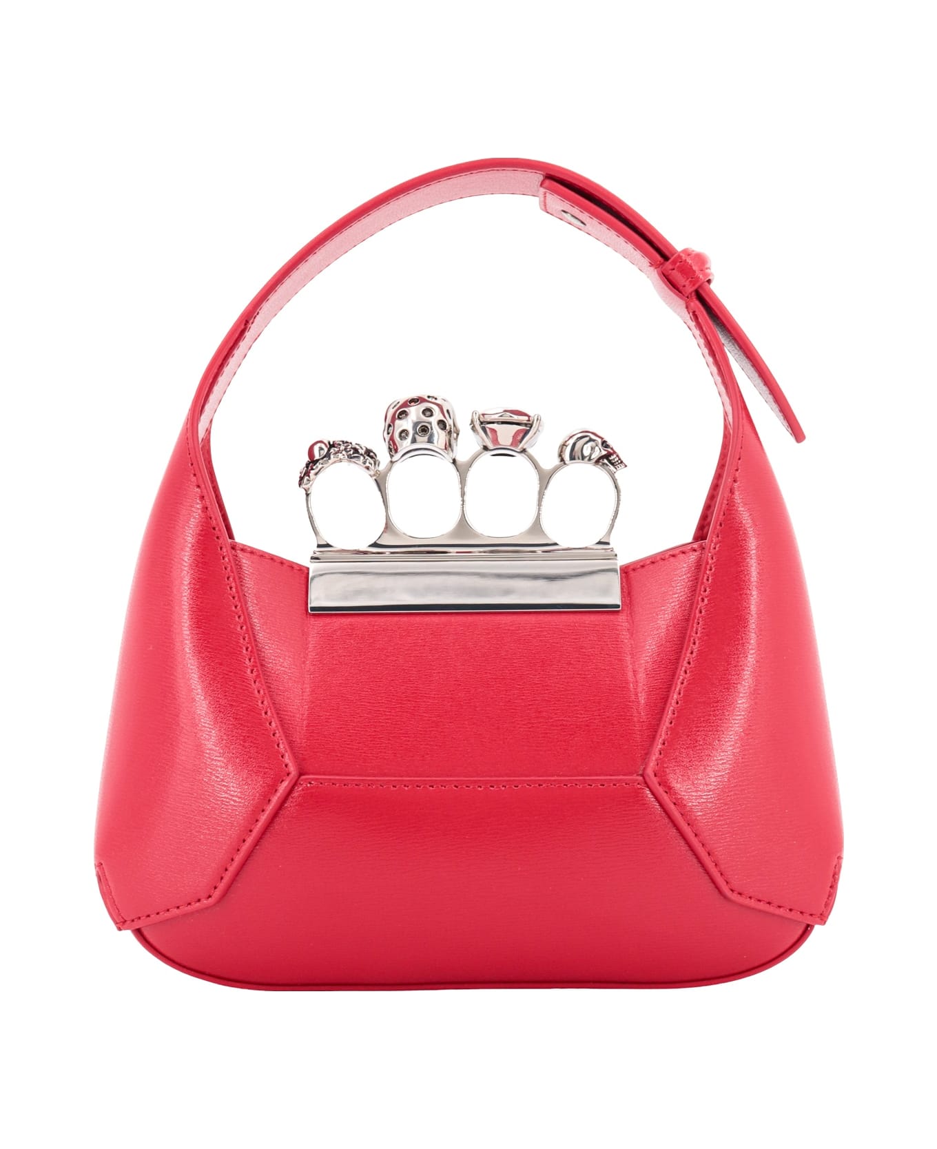 Alexander McQueen Jewelled Handbag - Red