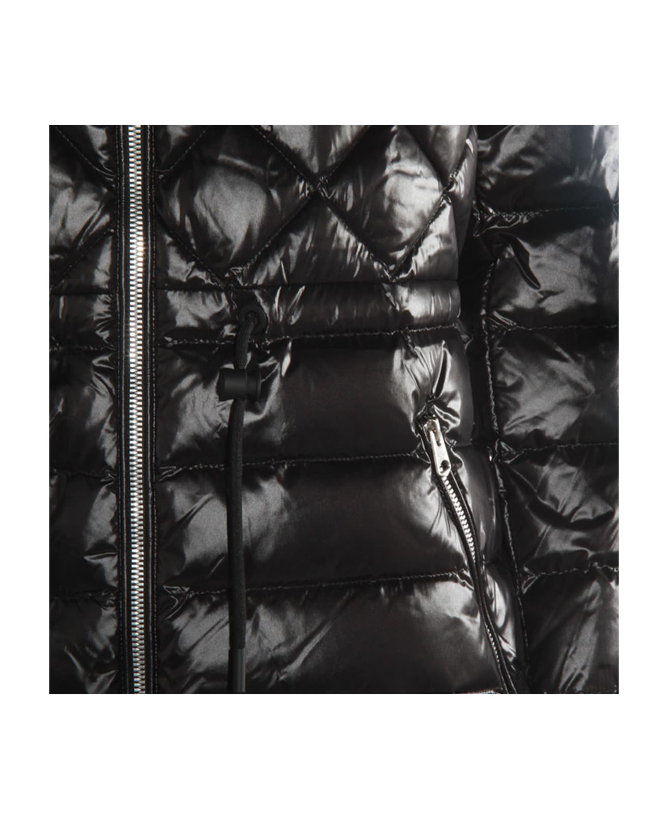 Mackage Black Nylon Down Jacket - Black