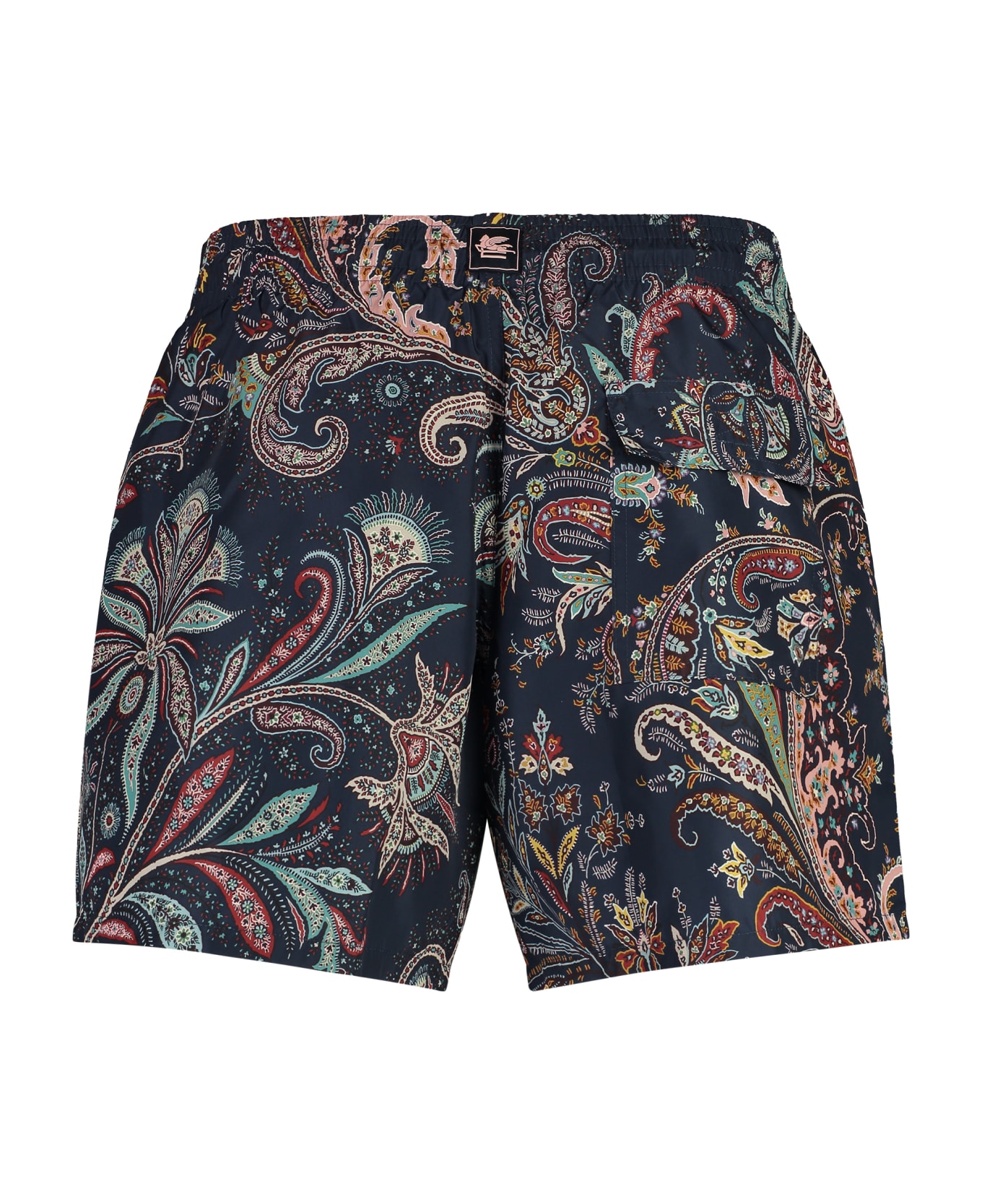Etro Printed Swim Shorts - blue 水着