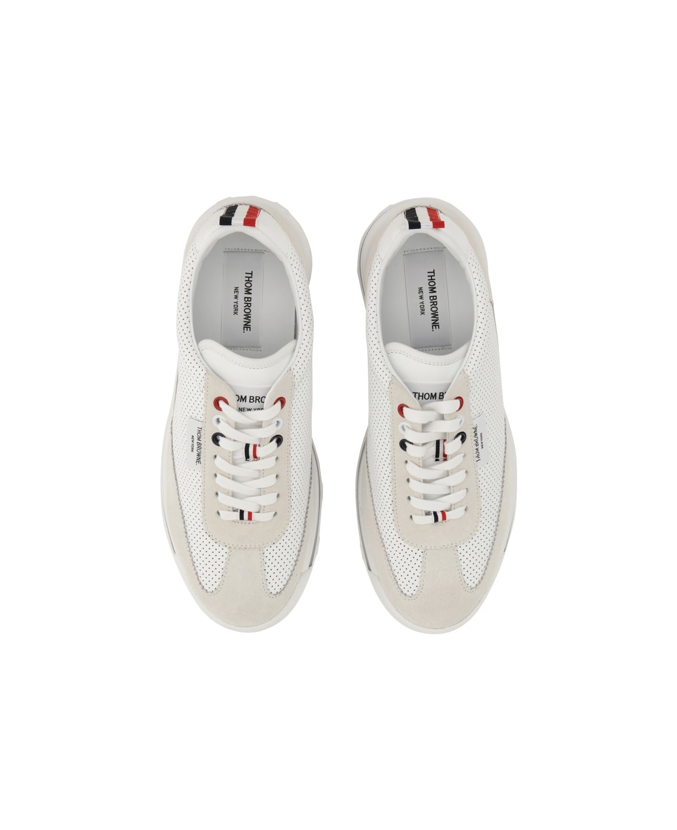 Thom Browne Tech Runner Sneaker - WHITE