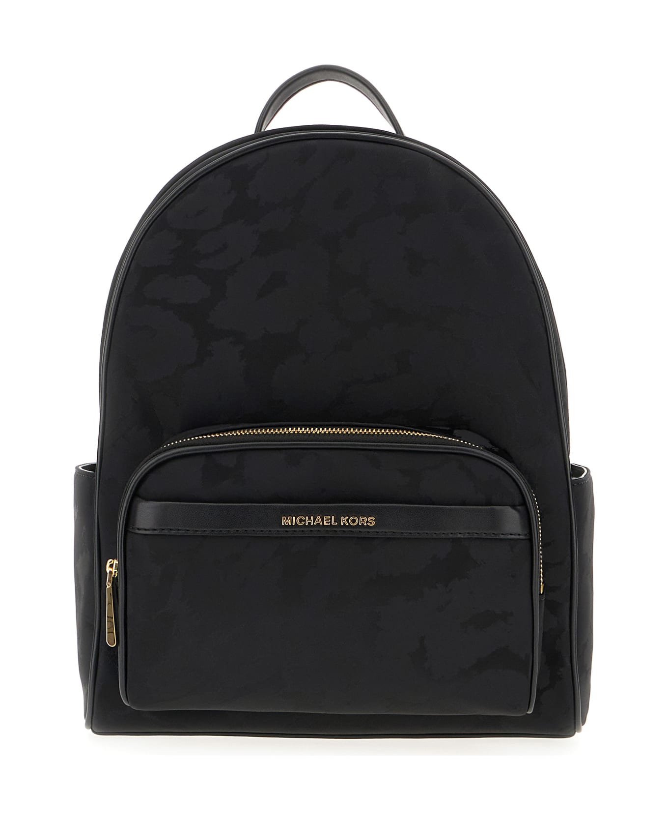 Michael Kors Black Nylon Backpack - BLACK