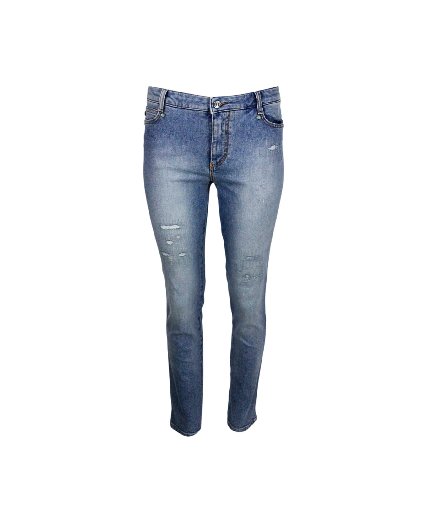 Ermanno Scervino 5-pocket Denim Jeans - Denim