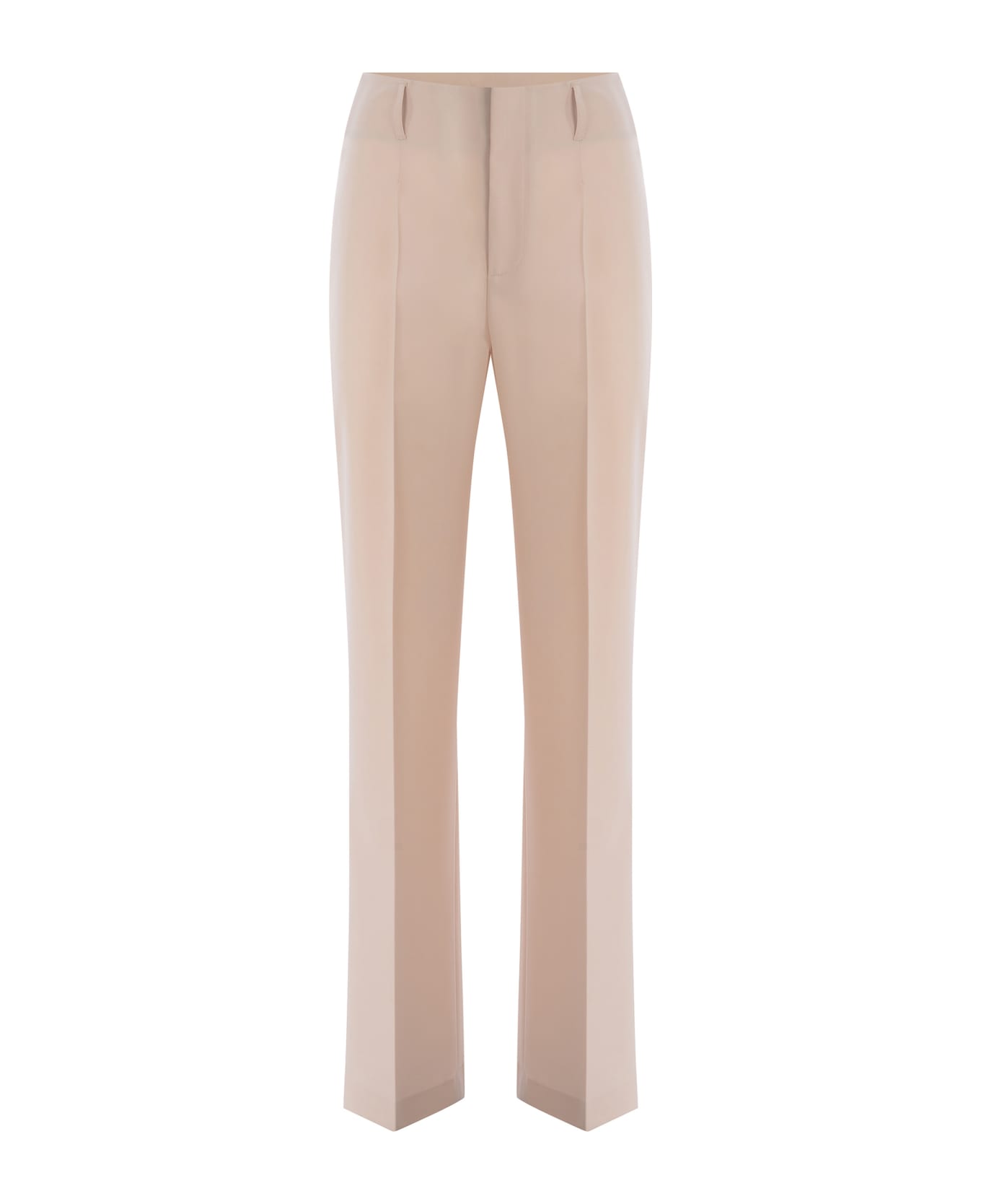 Philosophy di Lorenzo Serafini Trousers Philosophy Made Of Light Wool Canvas - Rosa cipria ボトムス