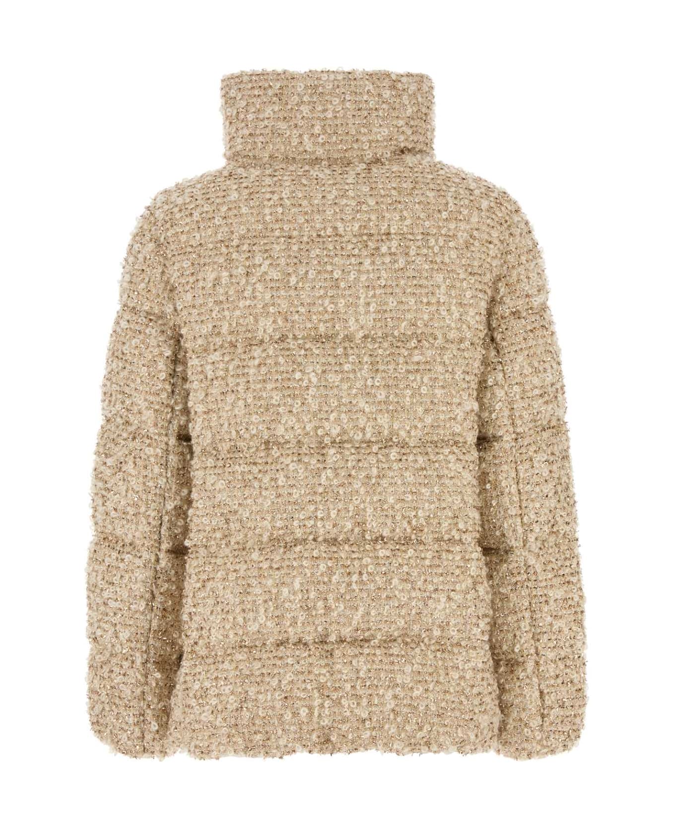 Moncler Embellished Mohair Blend Cochevisse Down Jacket - M32