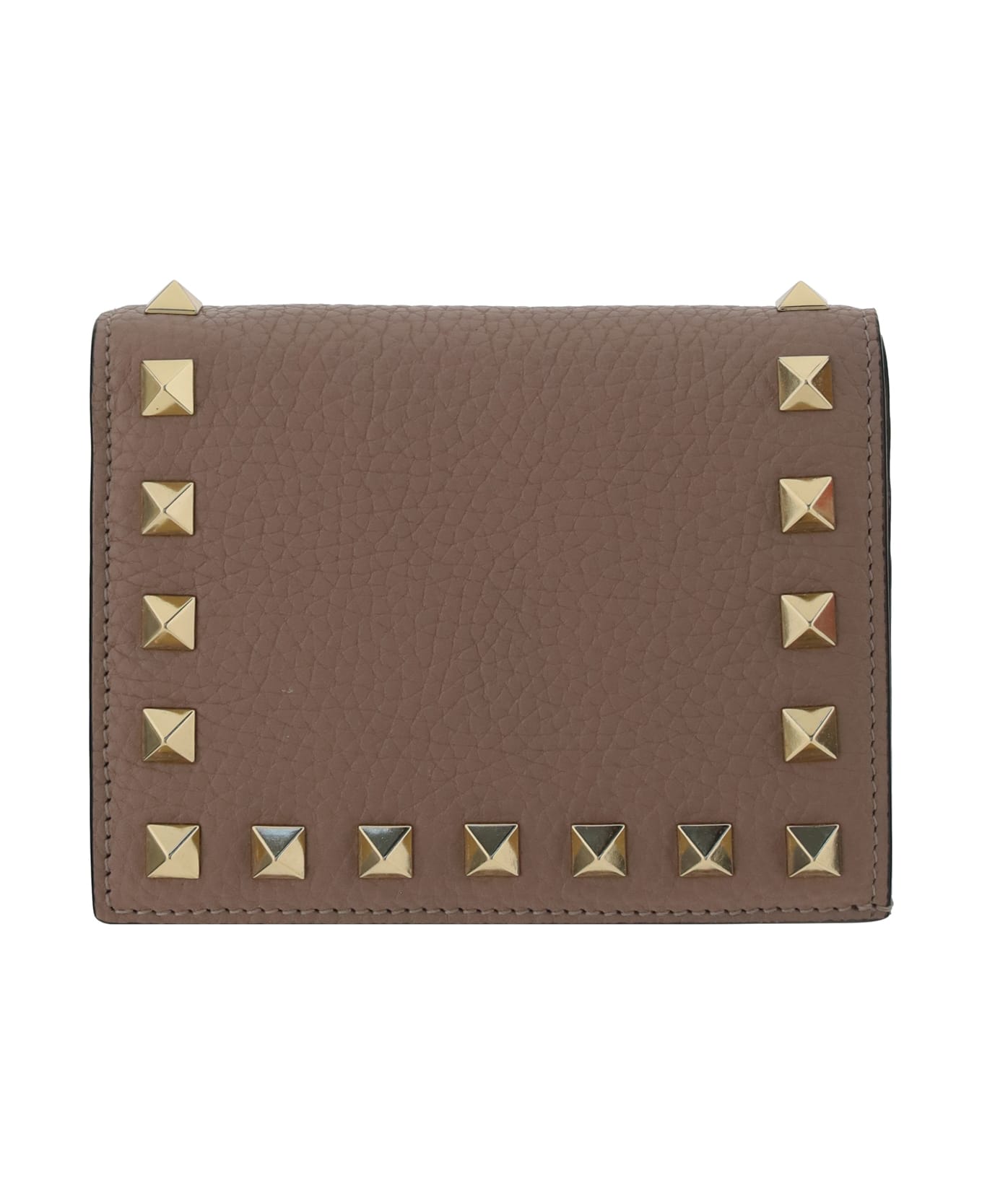 Valentino Garavani Rockstud Wallet - Poudre