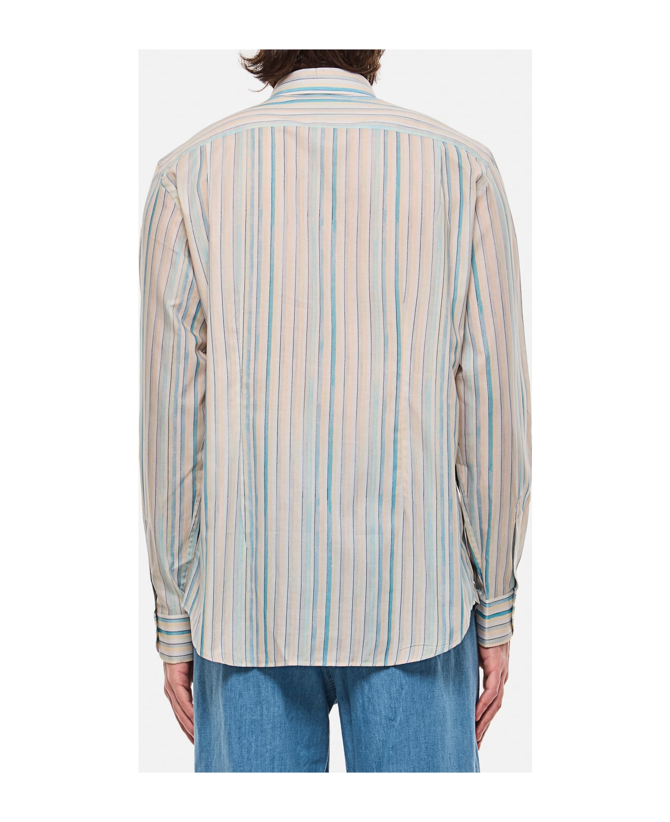 Paul Smith Mens S/c Tailored Fit Shirt - MultiColour
