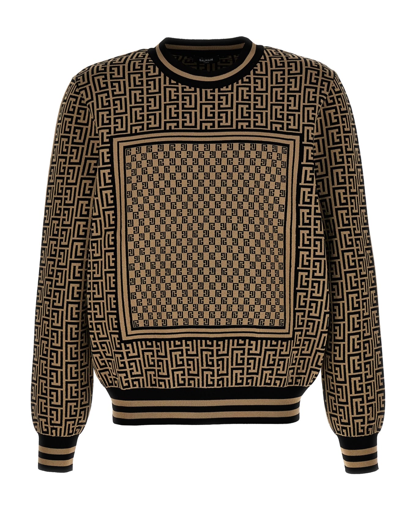 Balmain Mini Monogram Sweater - Multicolor フリース