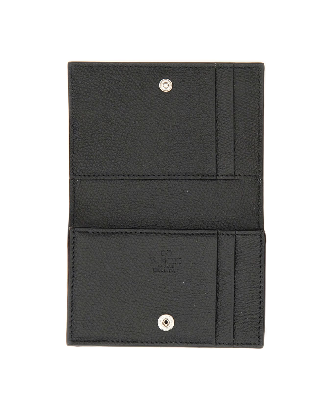 Valentino Garavani "vlogo Signature" Wallet - BLACK