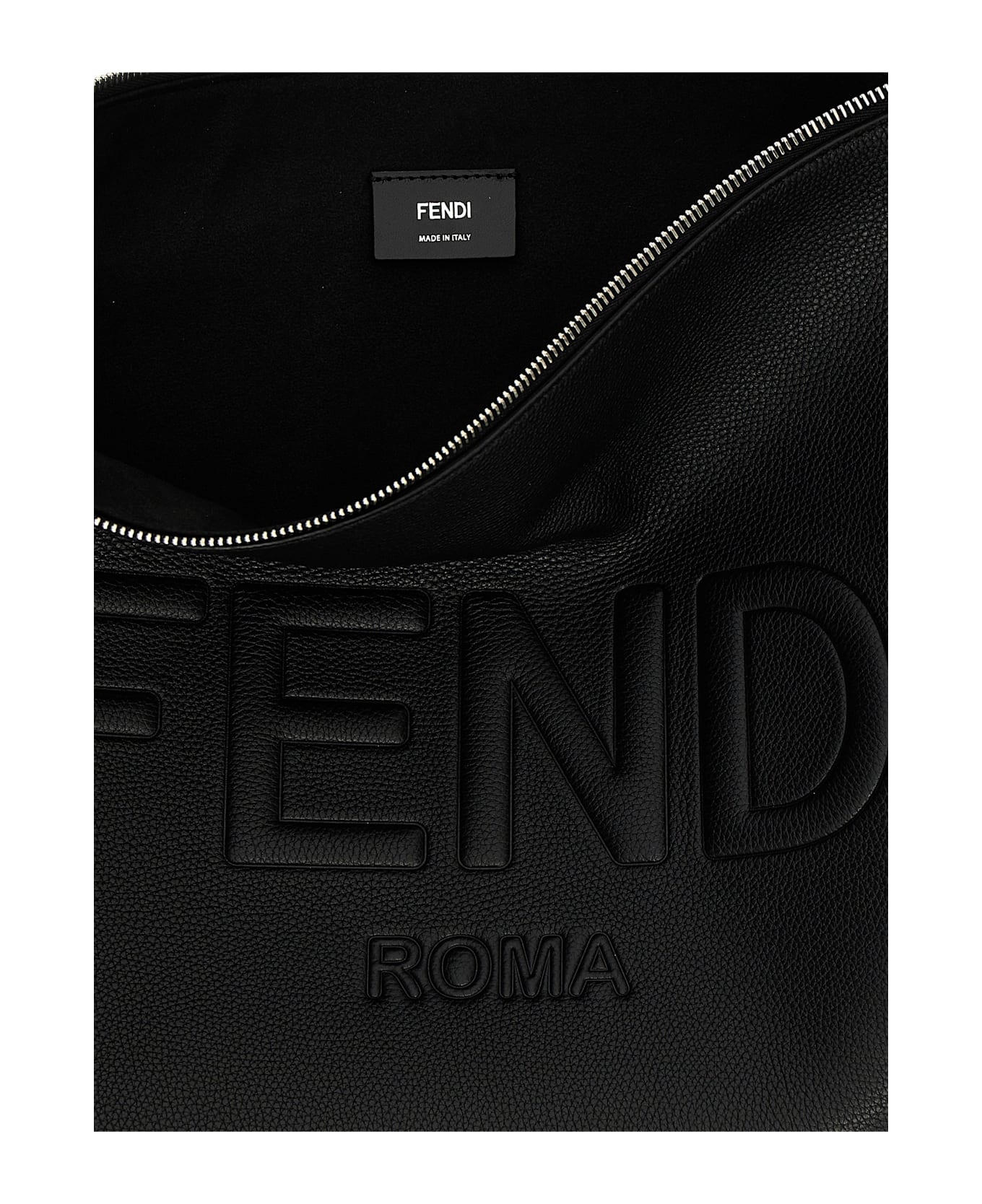 Fendi 'after Fendi Roma' Shoulder Bag - Black  