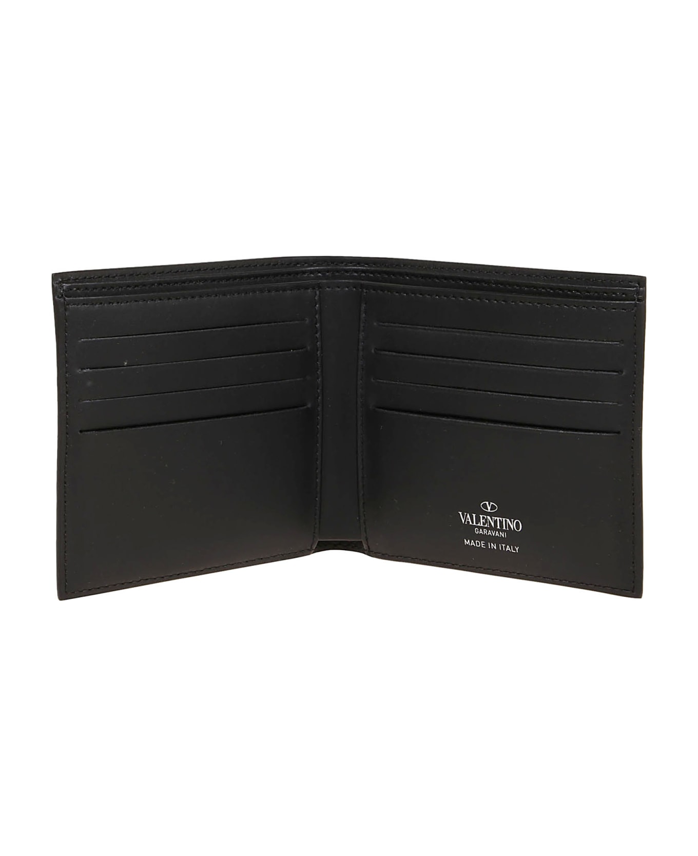 Valentino Optical Garavani Billfold Wallet Only Card - No Nero