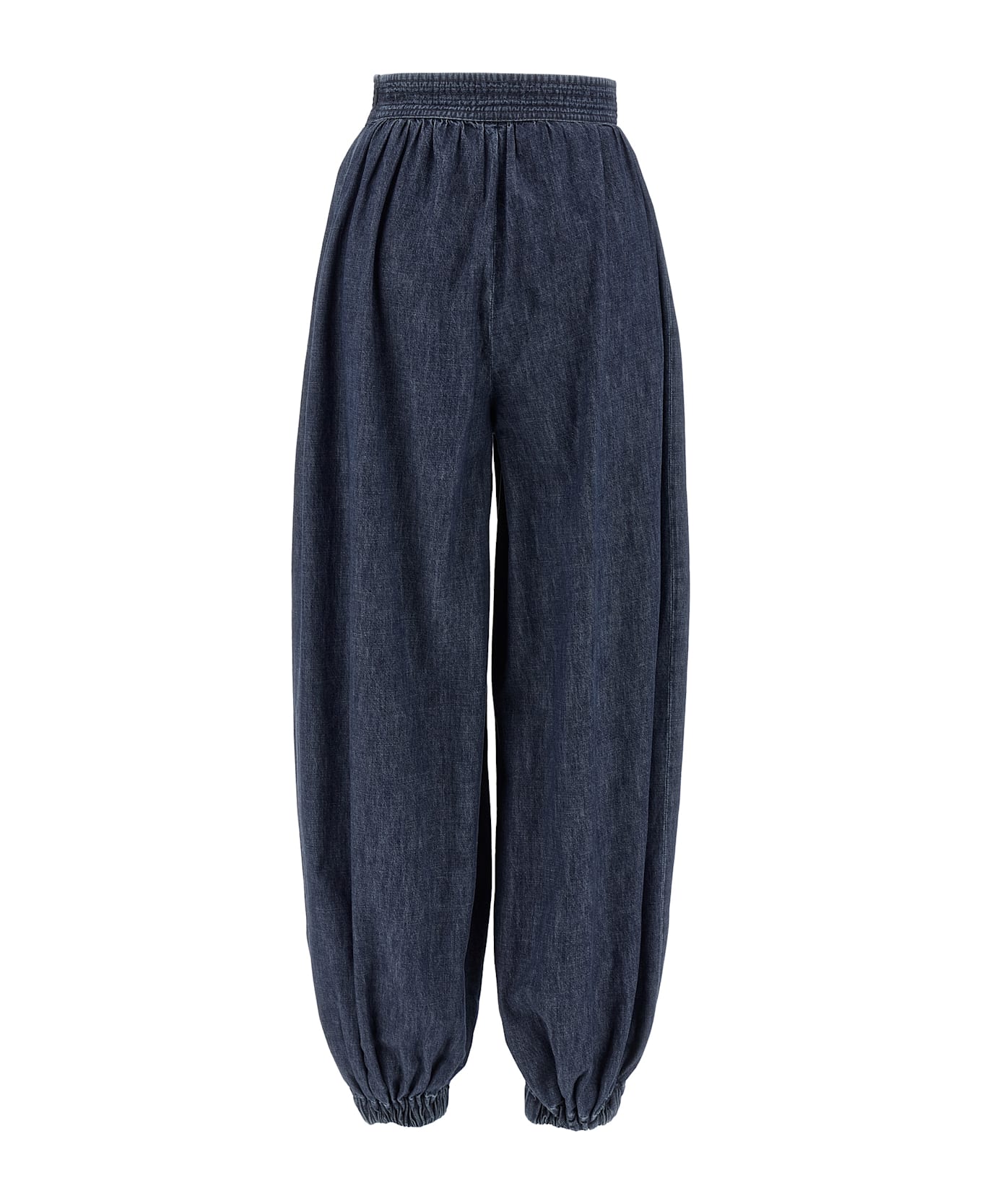 Valentino Garavani Denim Chambray Pants - Blue