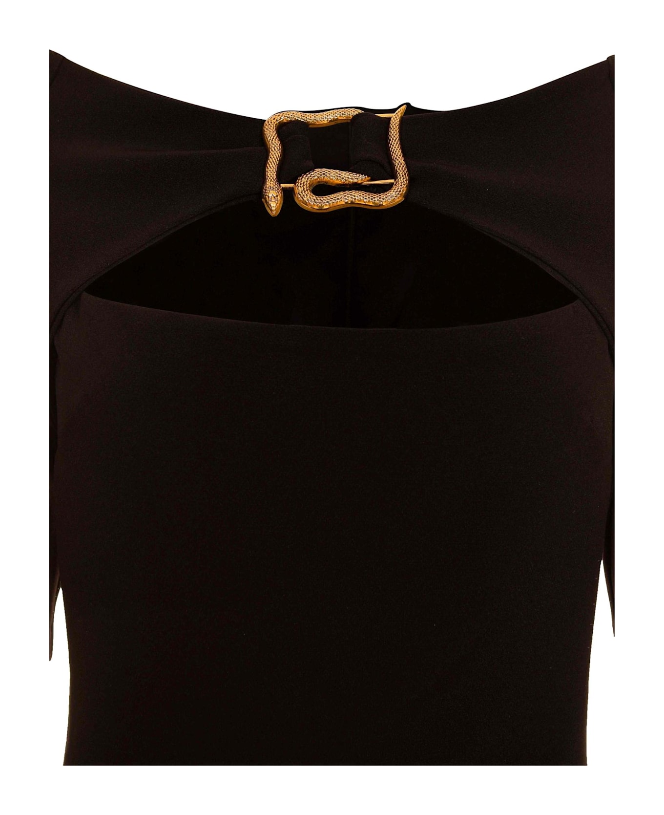 Just Cavalli Midi Dress - Black