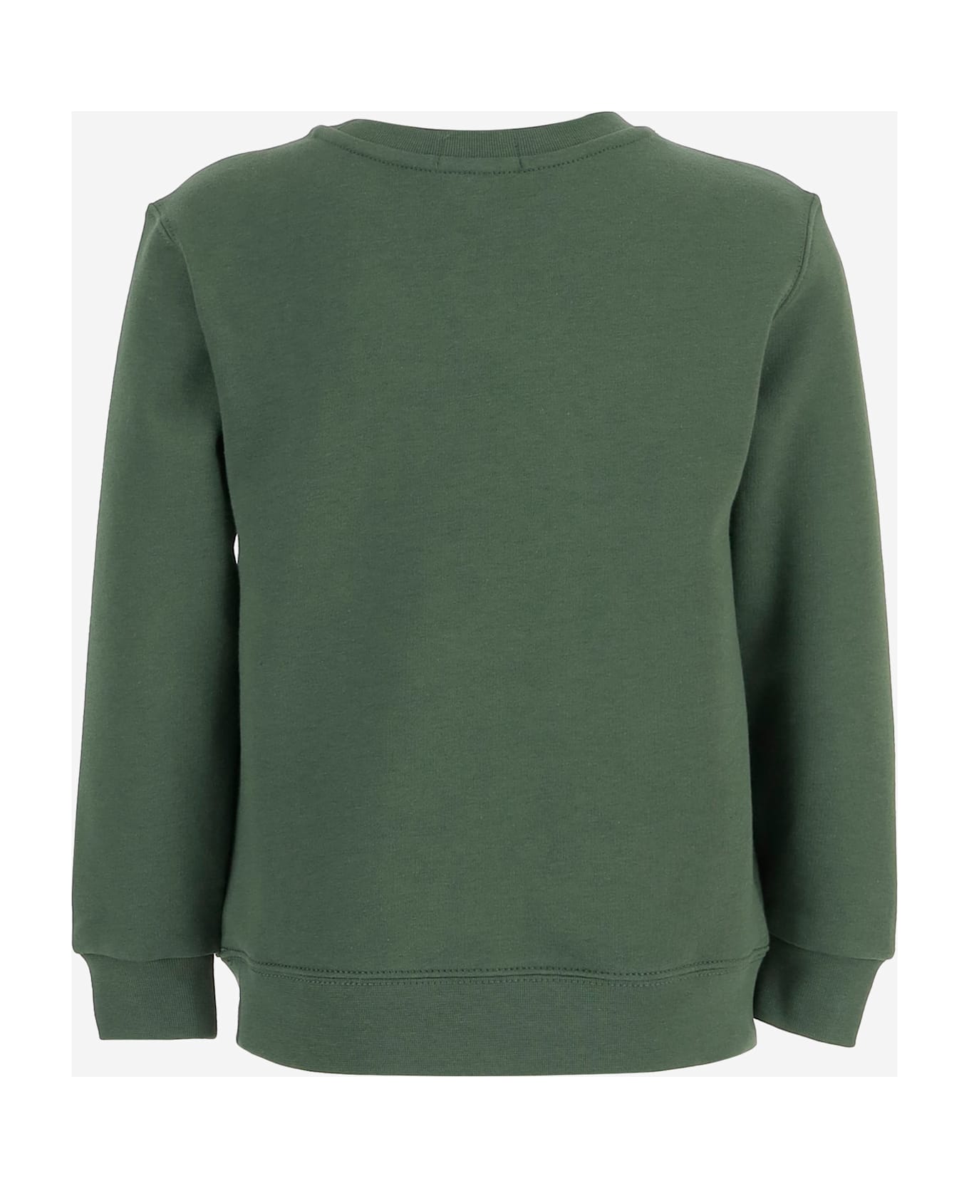 Polo Ralph Lauren Cotton Sweatshirt With Polo Bear Print - Green