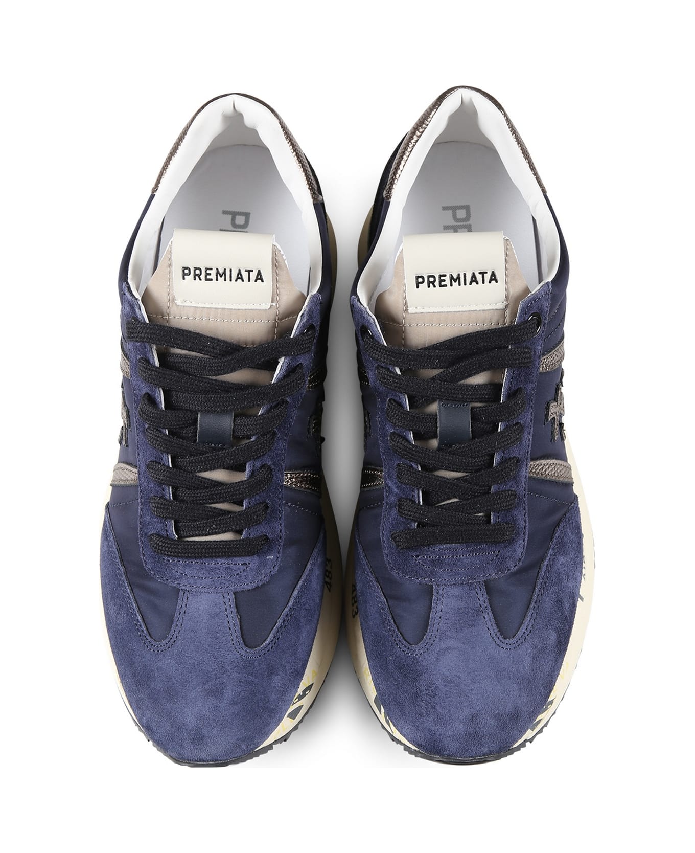 Premiata Blue Conny 6981 Sneakers For Woman - Blue