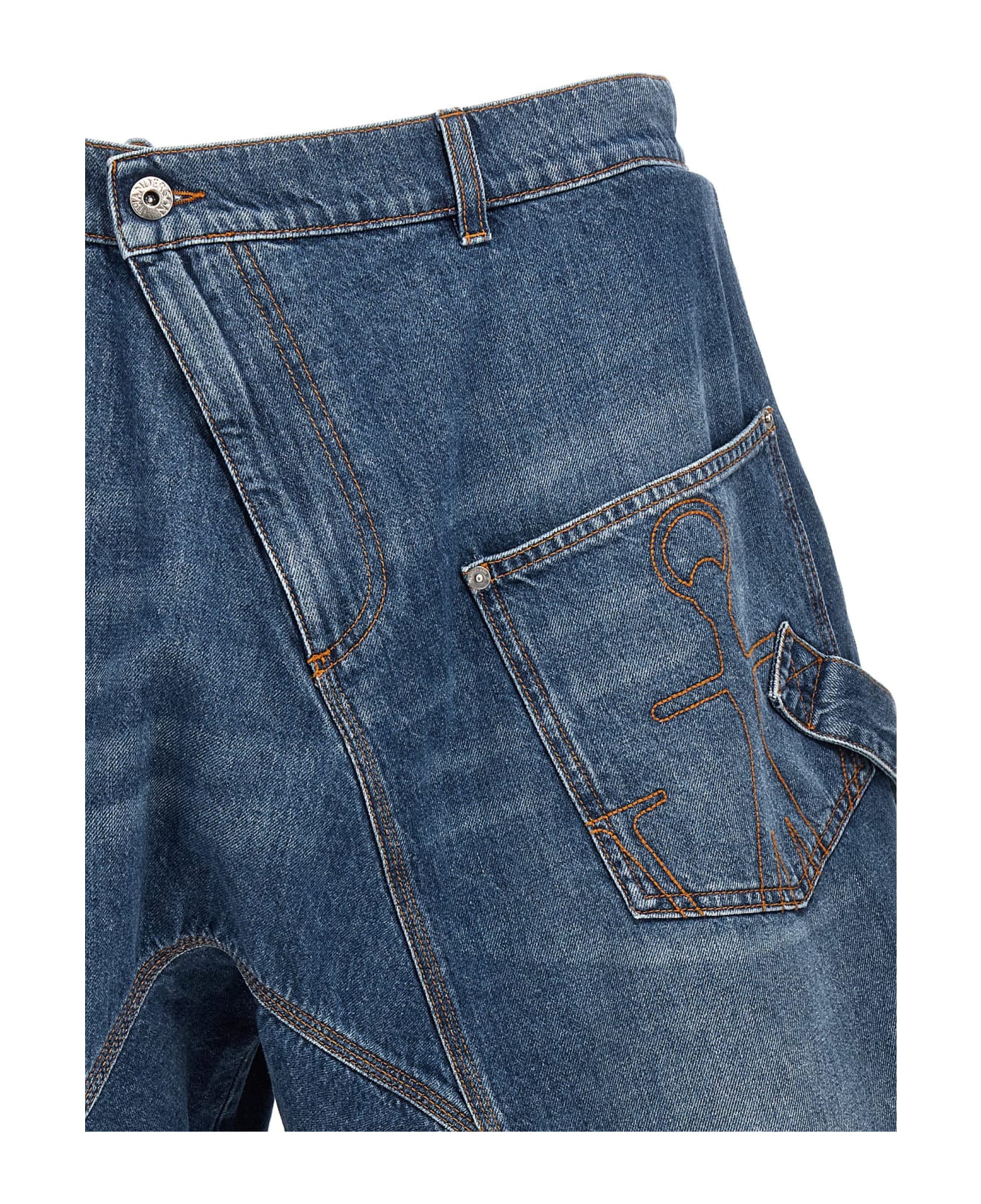 J.W. Anderson 'twisted Workwear' Bermuda Shorts - Blue ショートパンツ