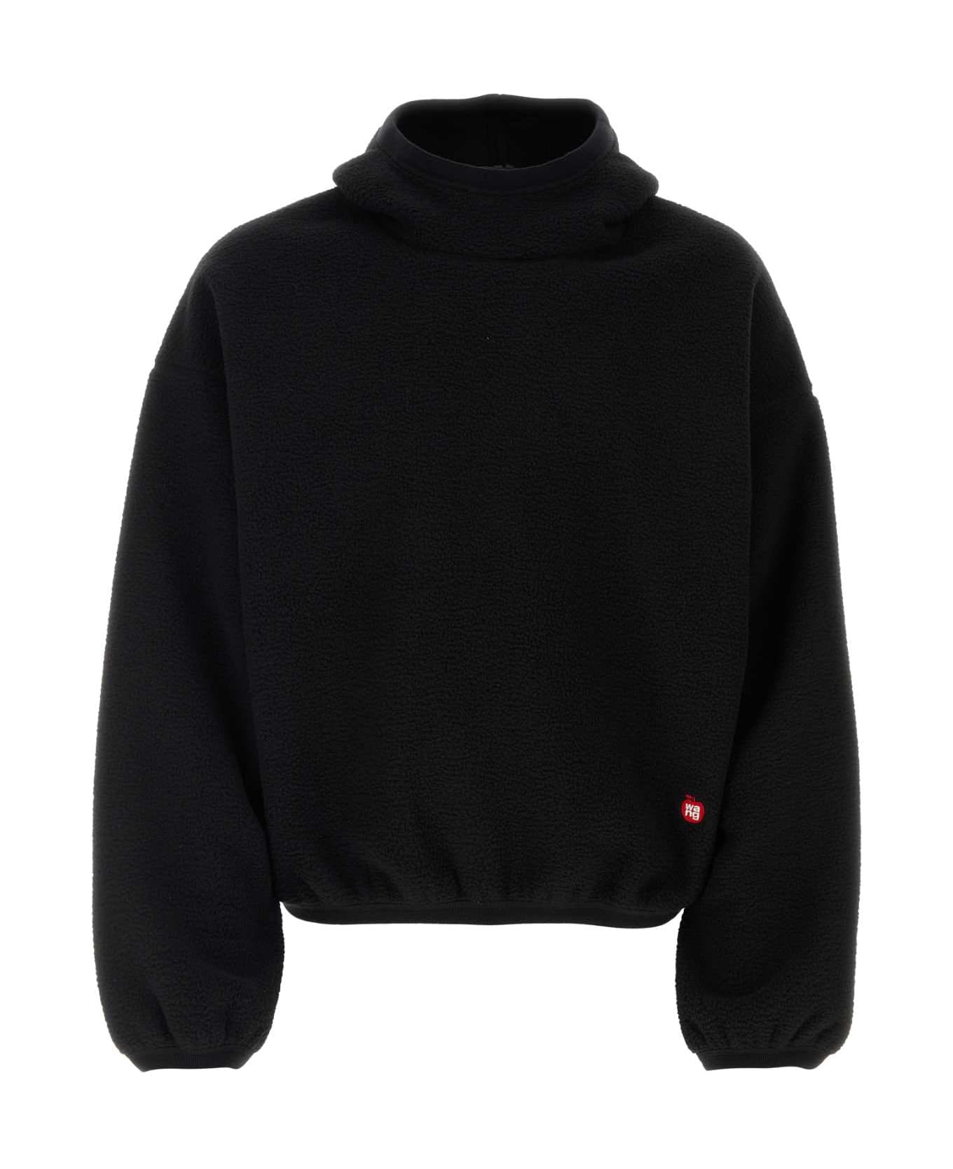 Alexander Wang Black Pile Sweatshirt - Black