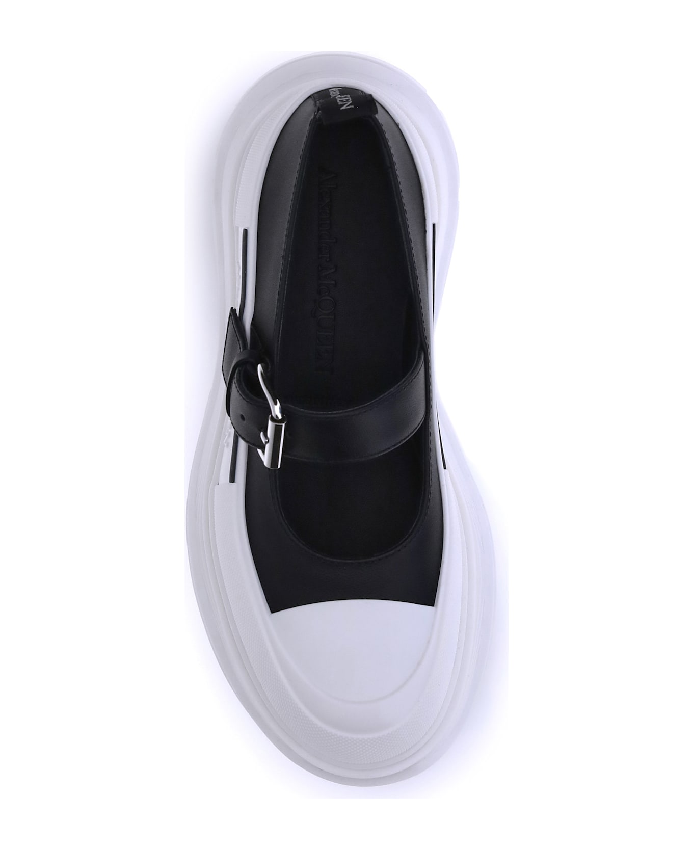 Alexander McQueen Leather And Rubber Sneakers